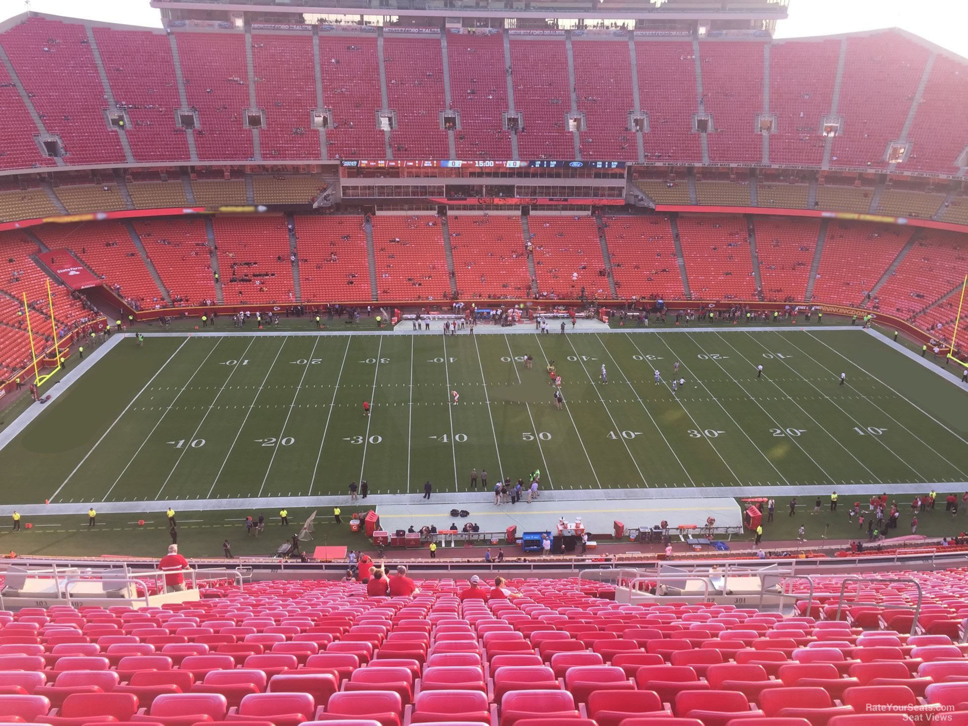 Arrowhead Stadium Section 302