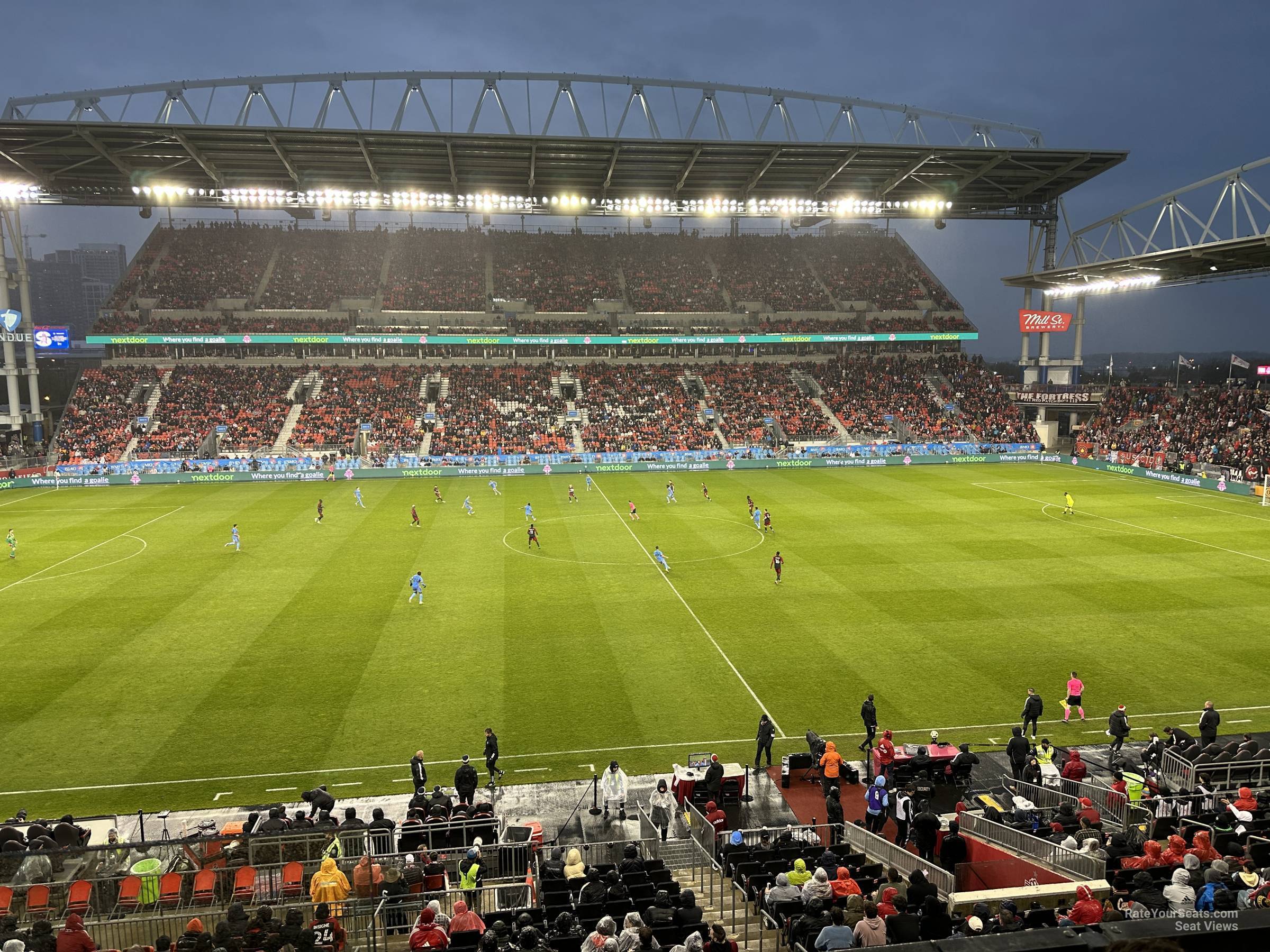 section 223, row 2 seat view  - bmo field