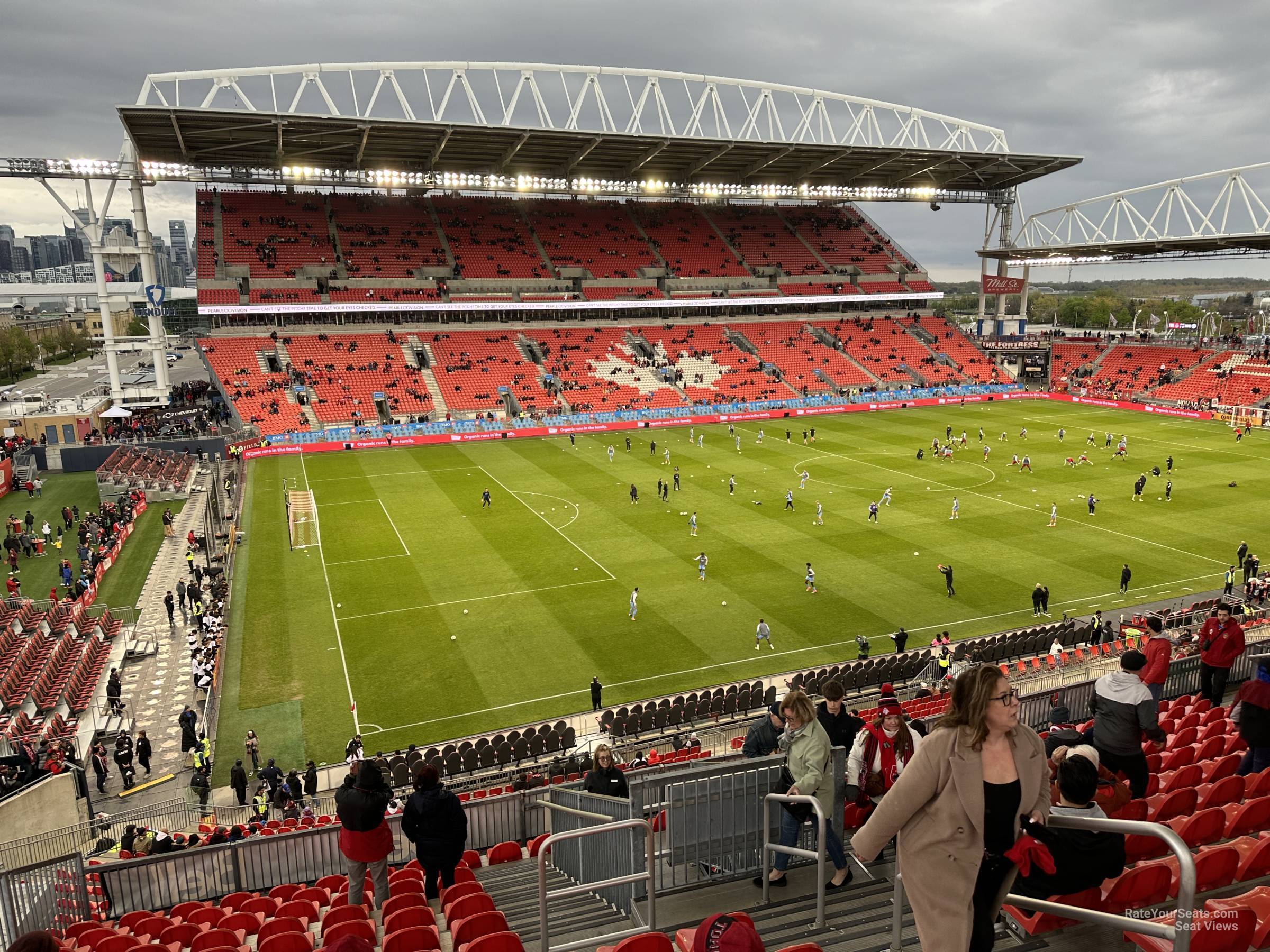 section 227, row 14 seat view  - bmo field