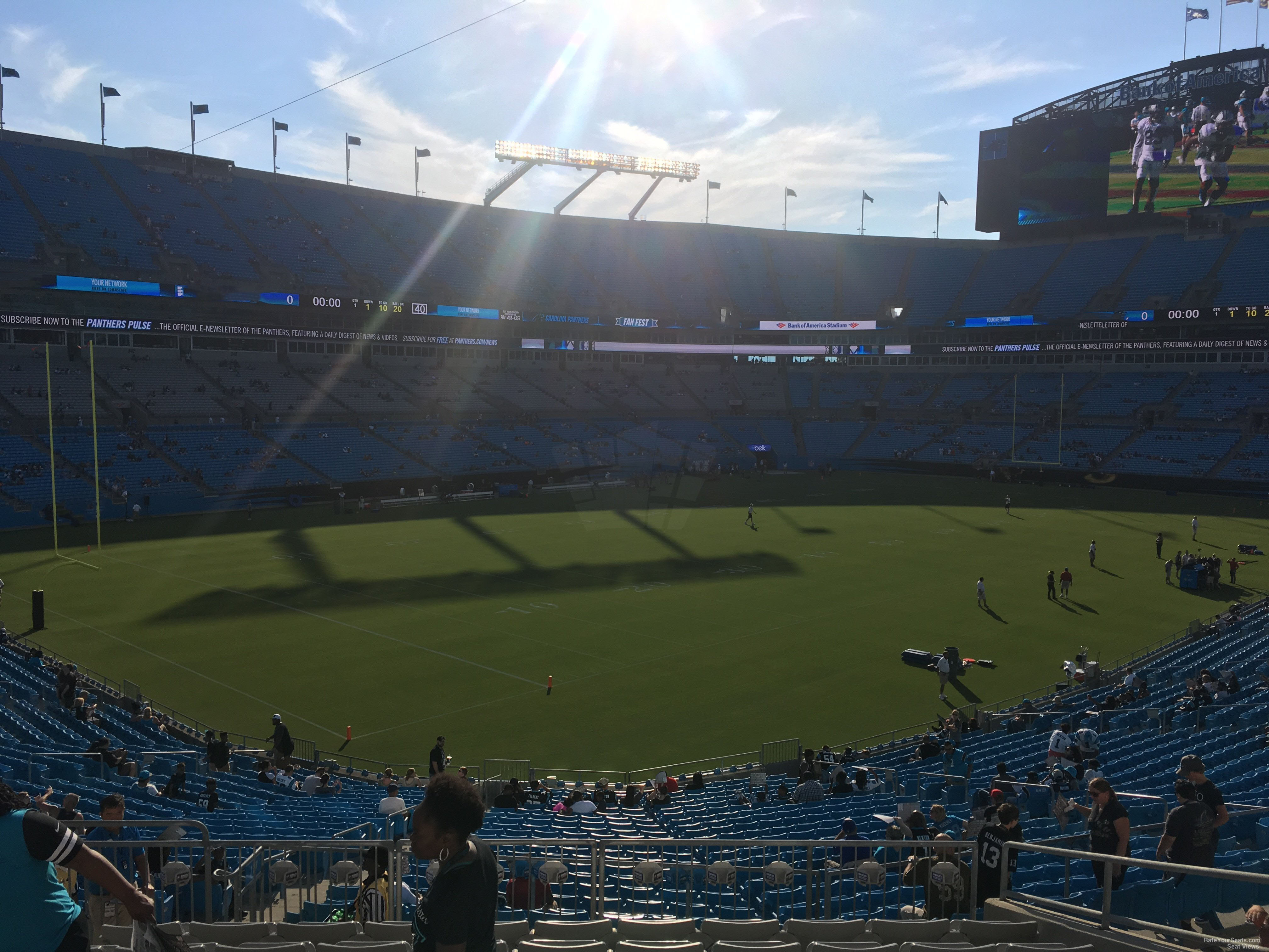 obstructed view seats at bank of america stadium obstructed view seats at bank of america stadium