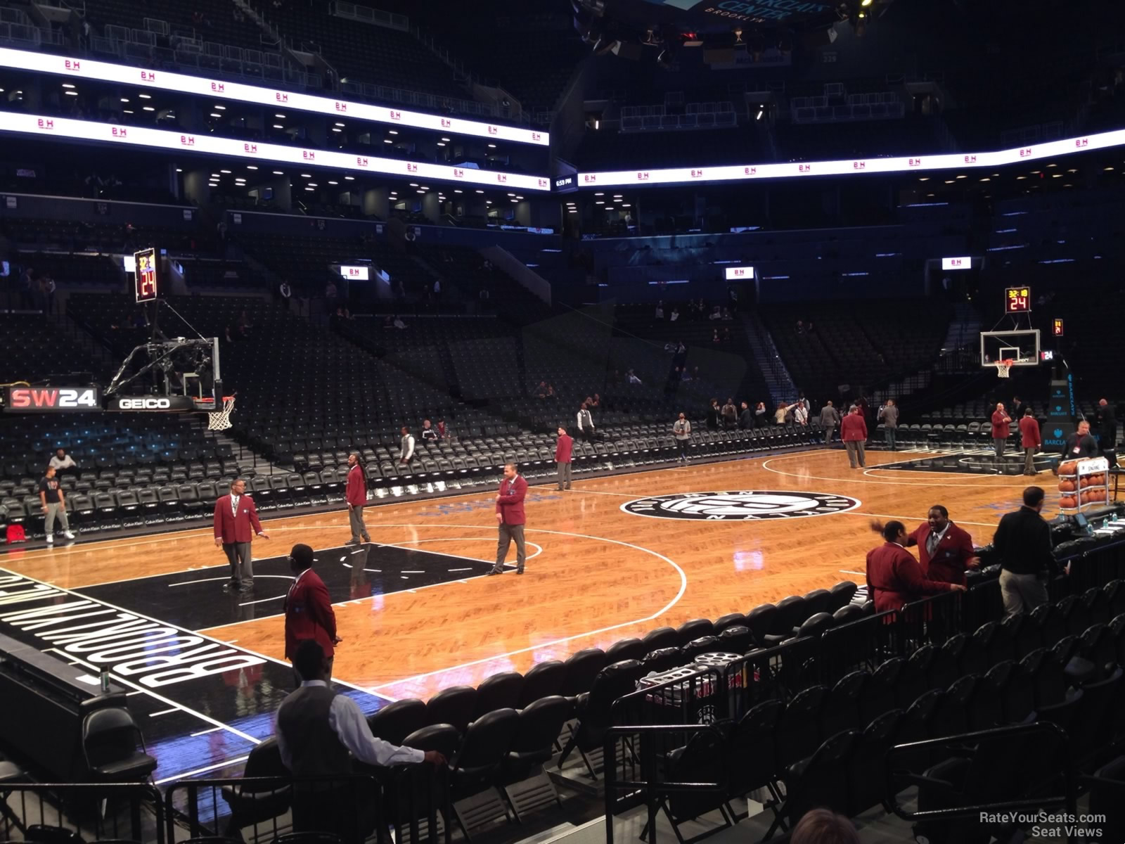 Barclays Center Section 12 Brooklyn Nets