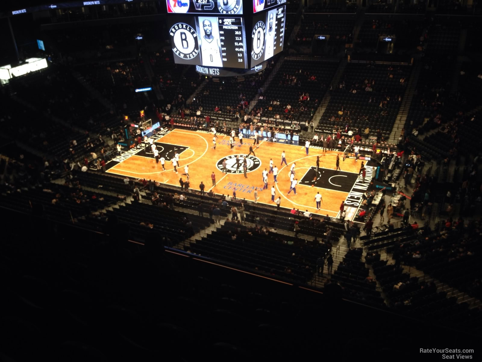 Barclays Center Section 222 Brooklyn Nets