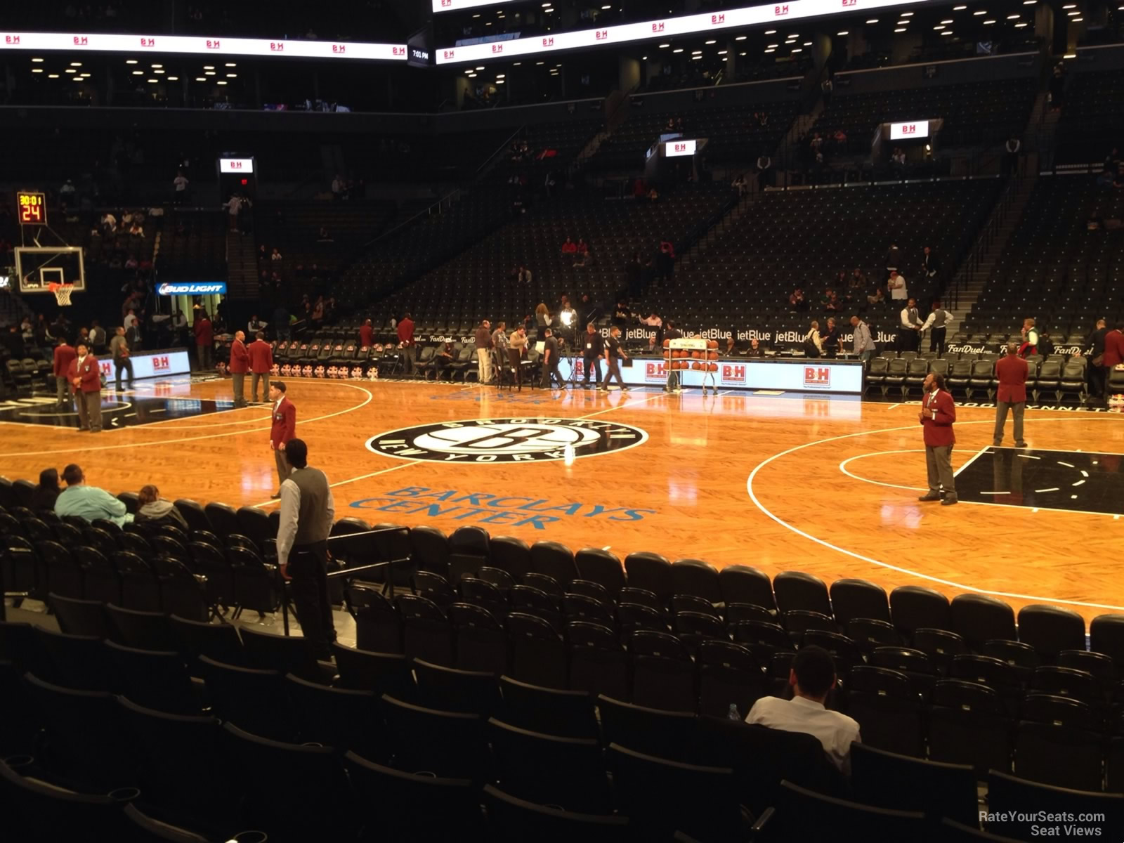 Barclays Center Section 23 Brooklyn Nets