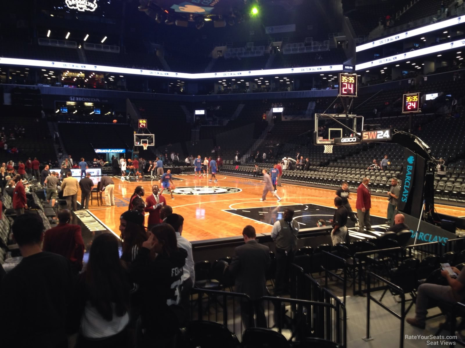 Barclays Center Section 3 Brooklyn Nets