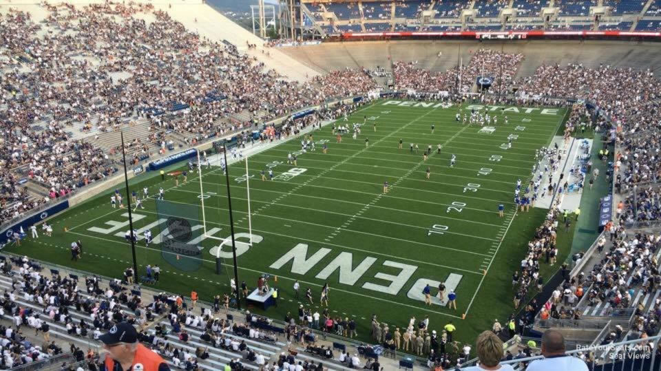 section ncu, row 64 seat view  - beaver stadium