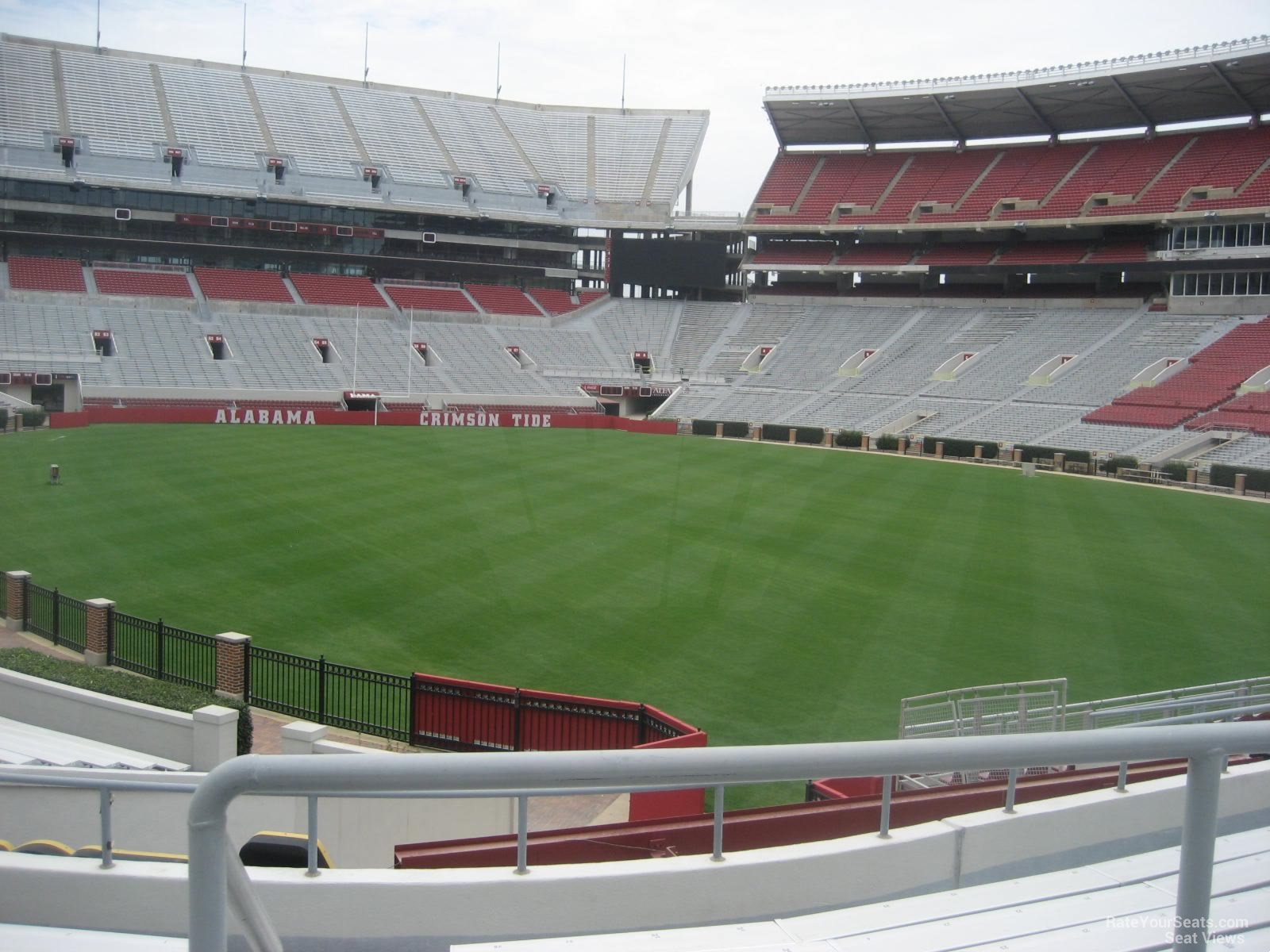 section n8, row 26 seat view  - bryant-denny stadium