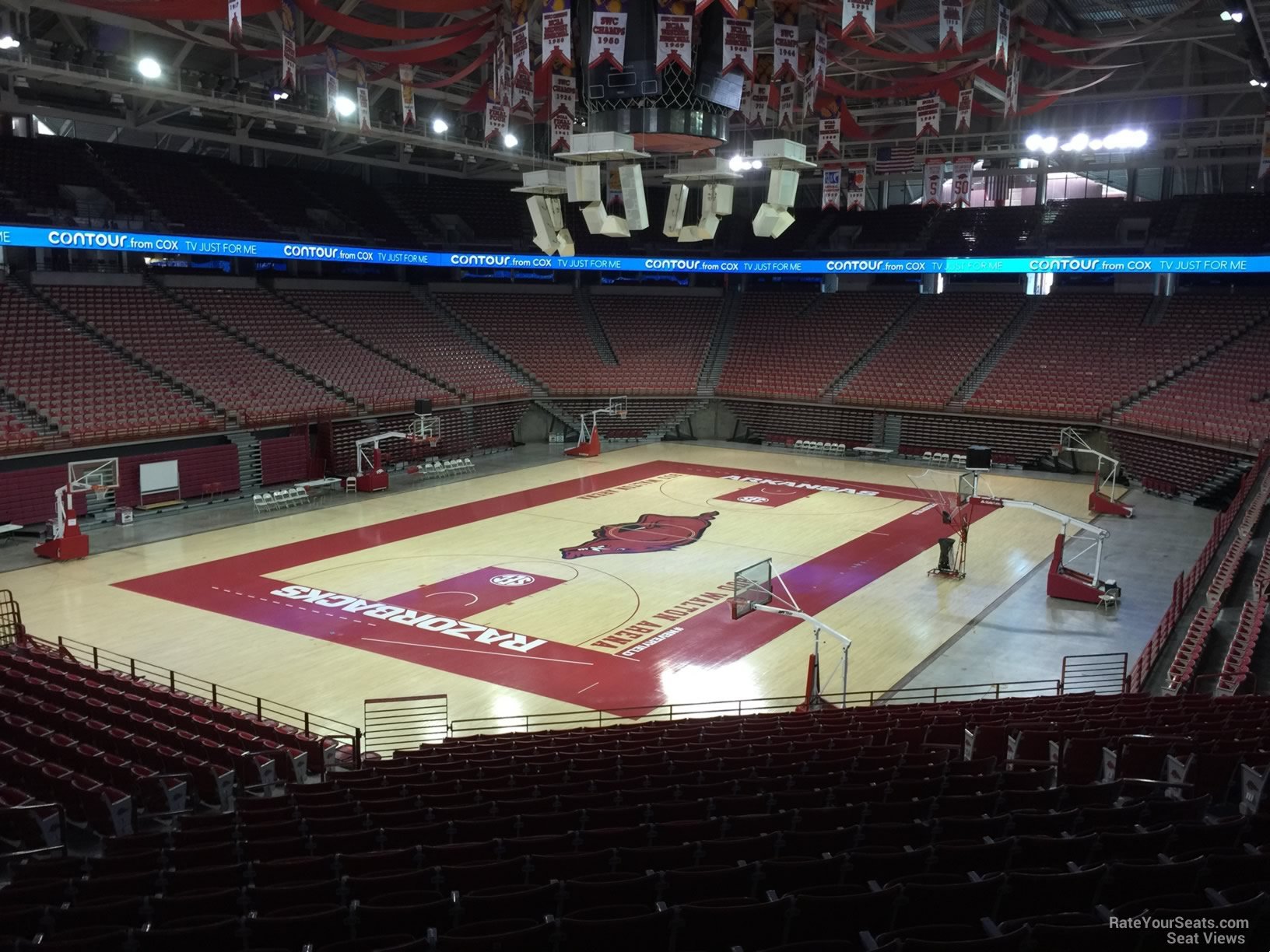 Bud Walton Arena Section 123