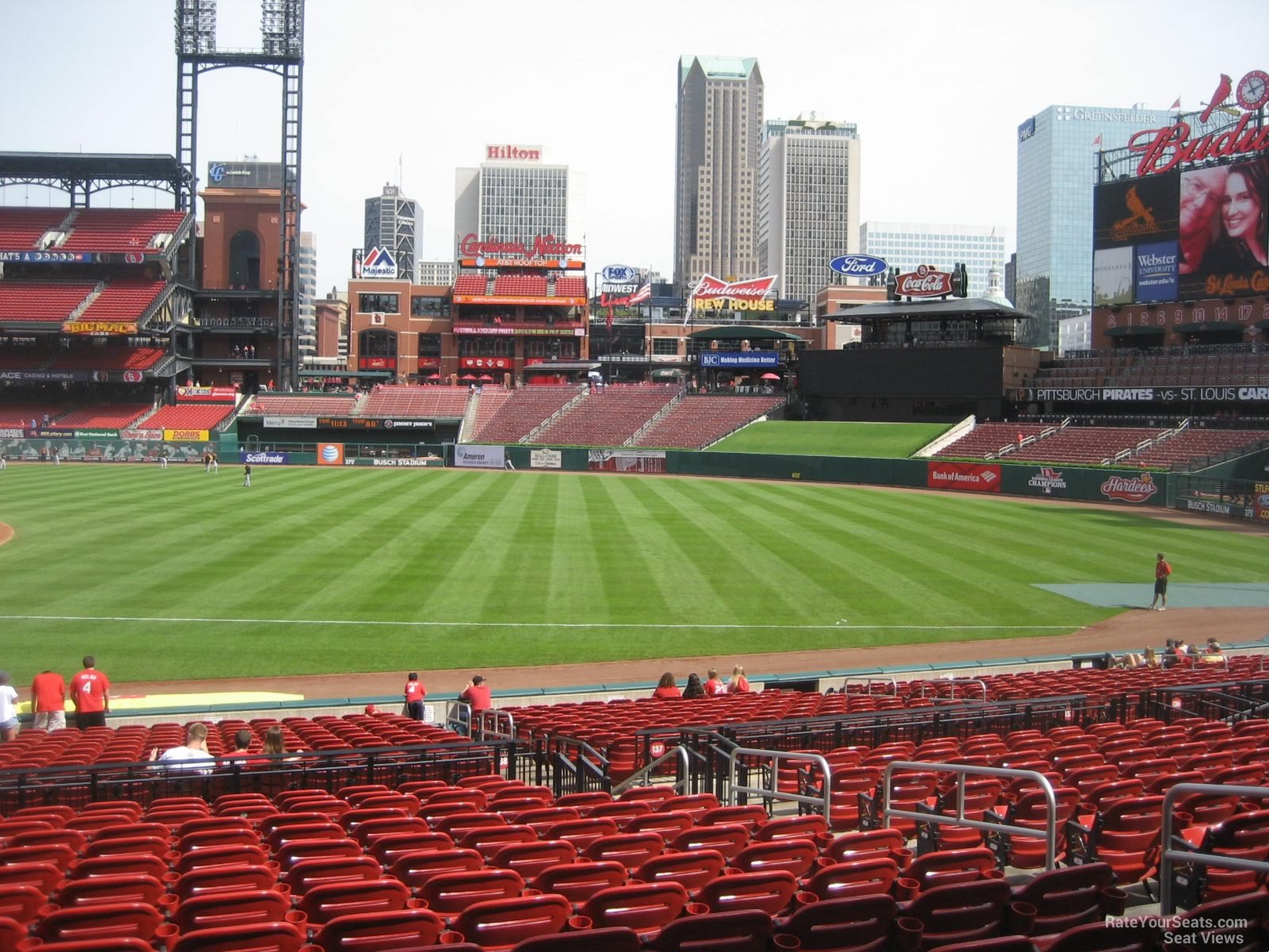 Busch Stadium Section 138 - RateYourSeats.com