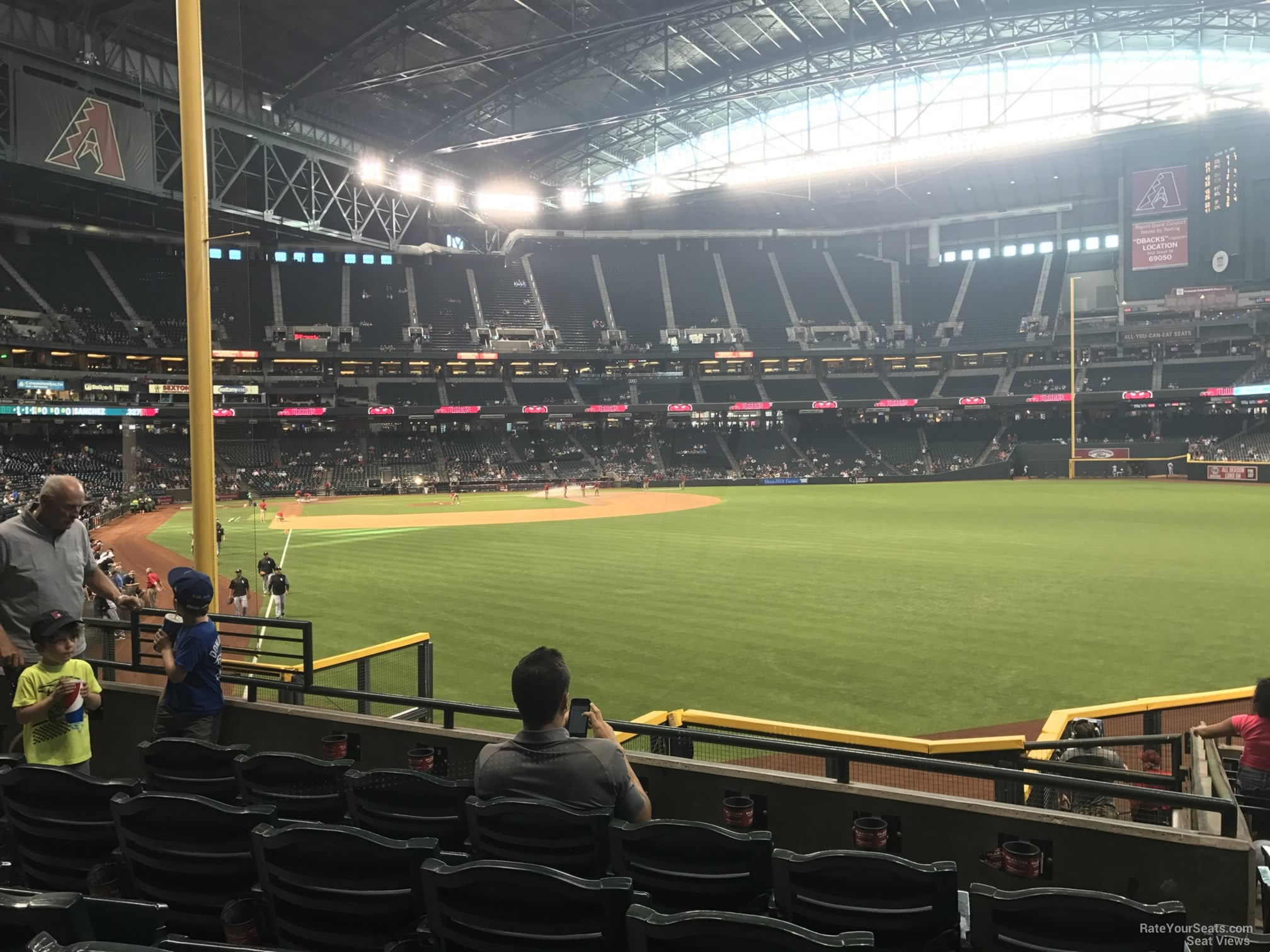 Chase Field Section 106 Arizona Diamondbacks