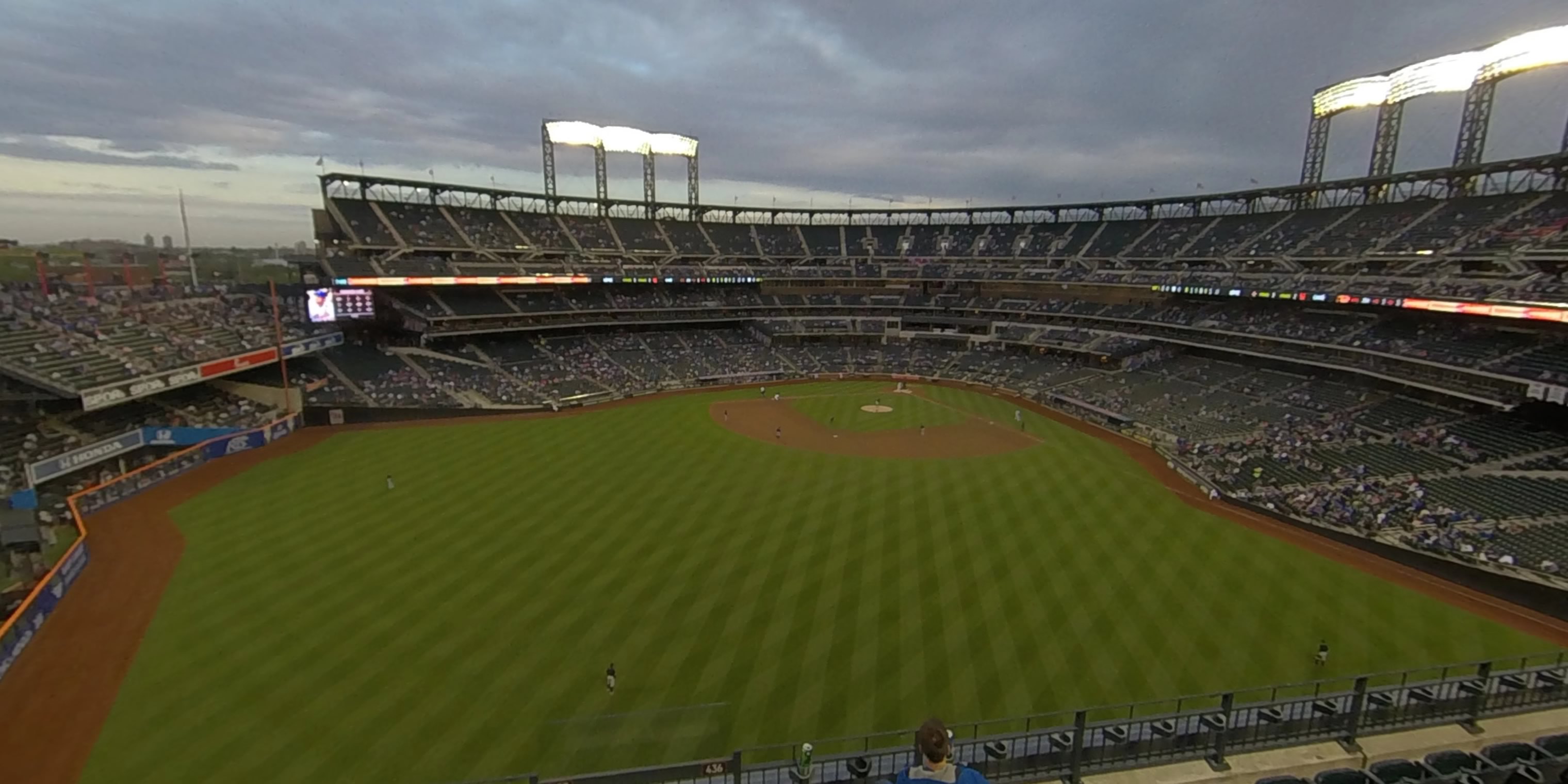 section 436 panoramic seat view  - citi field