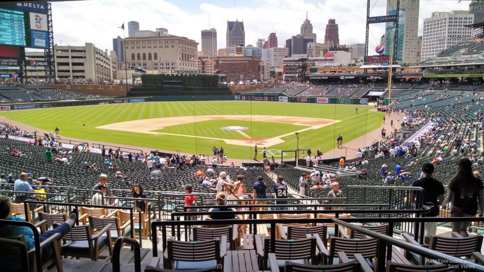 Comerica Park Tiger Den 130 Detroit Tigers