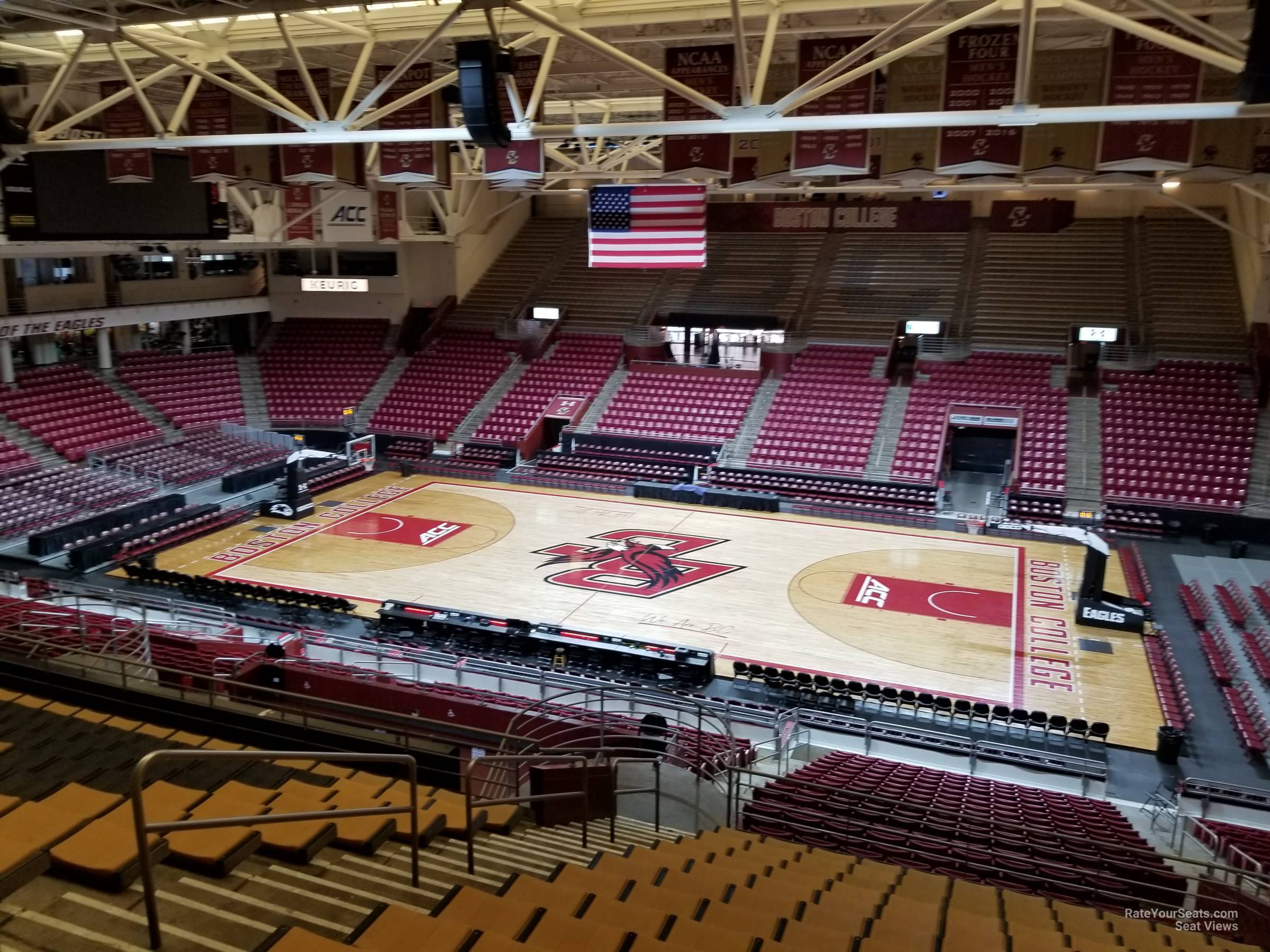 section kk, row 16 seat view  - conte forum