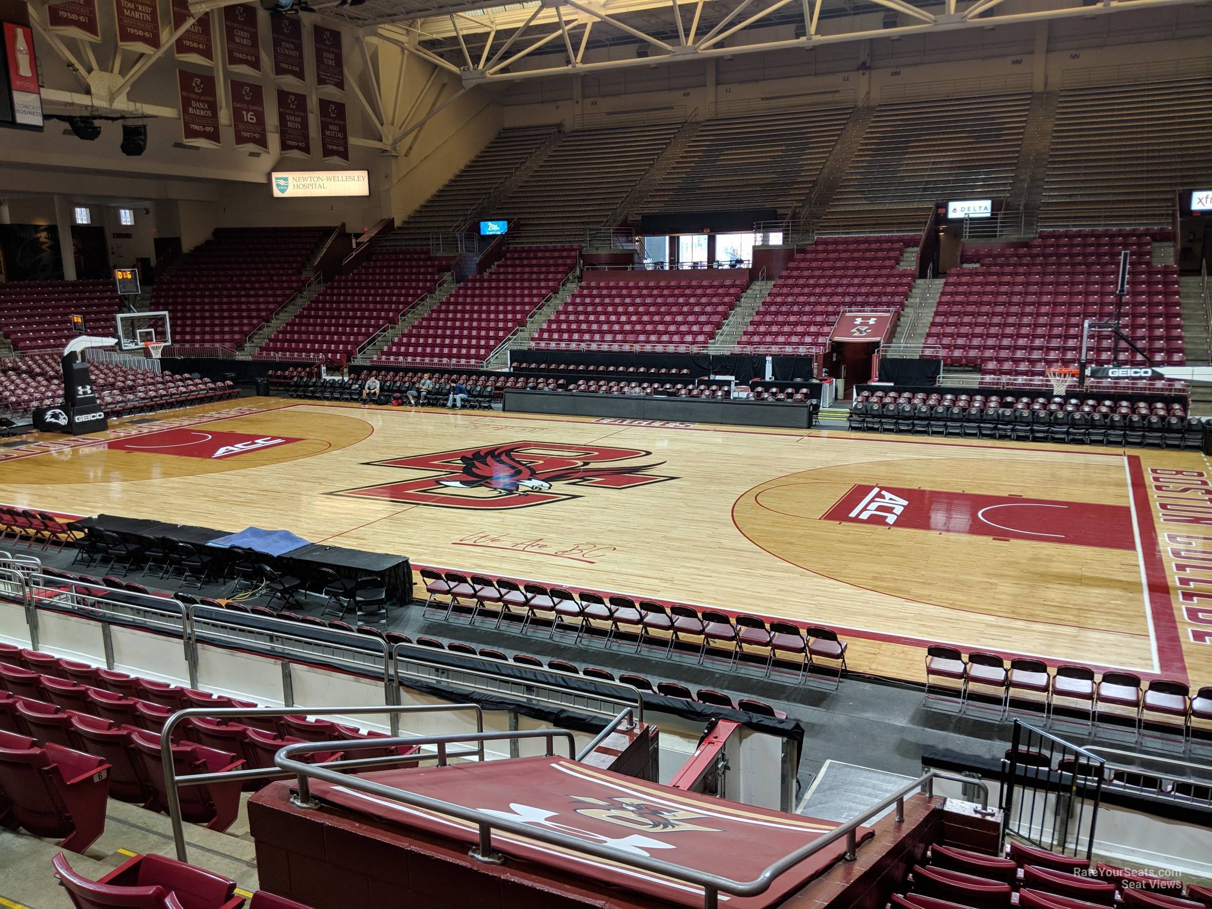 section w, row 10 seat view  - conte forum
