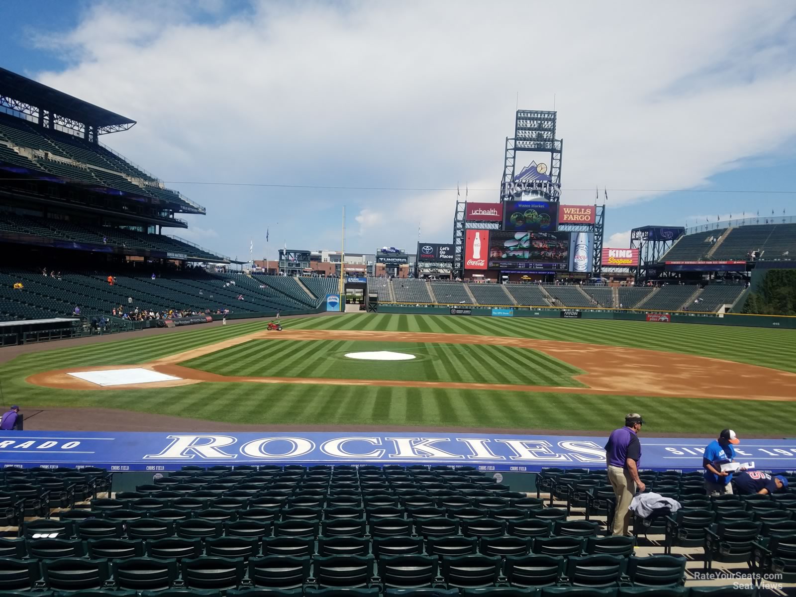 Coors Field Section 124