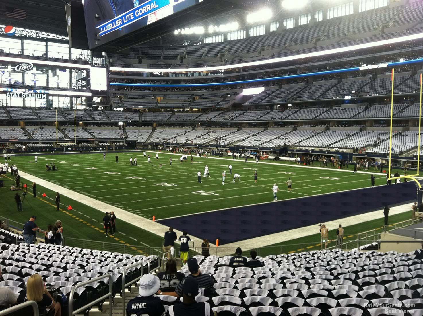 AT&T Stadium Section 101 Dallas Cowboys