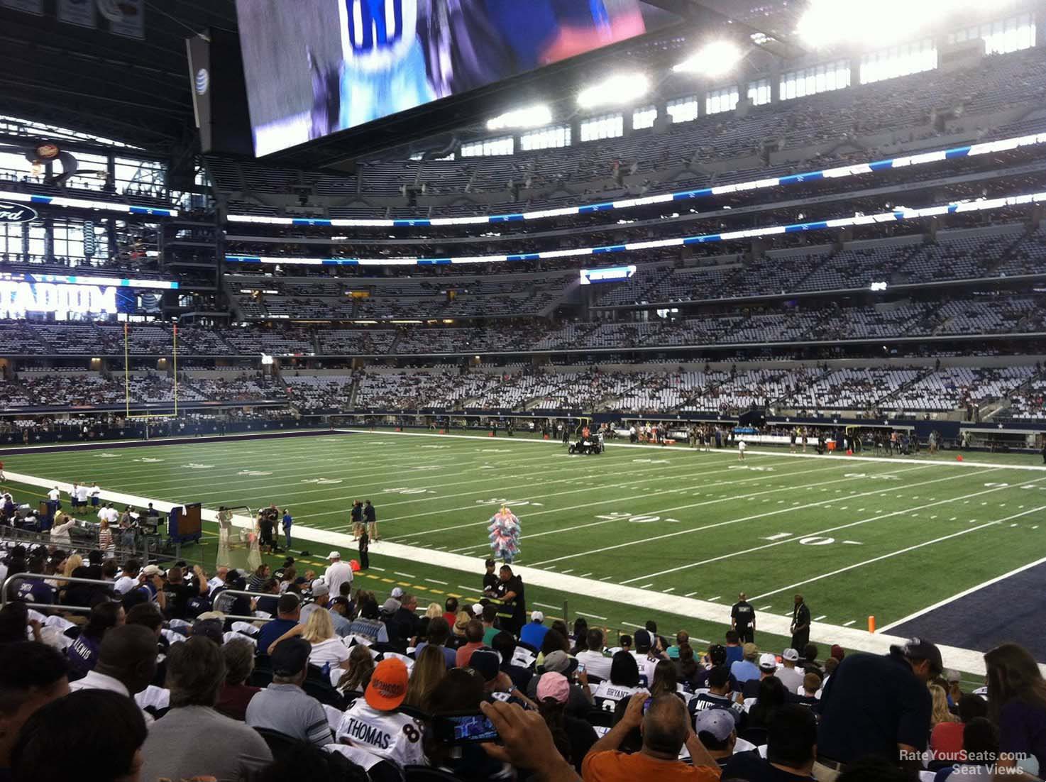 AT&T Stadium Section 128 Dallas Cowboys