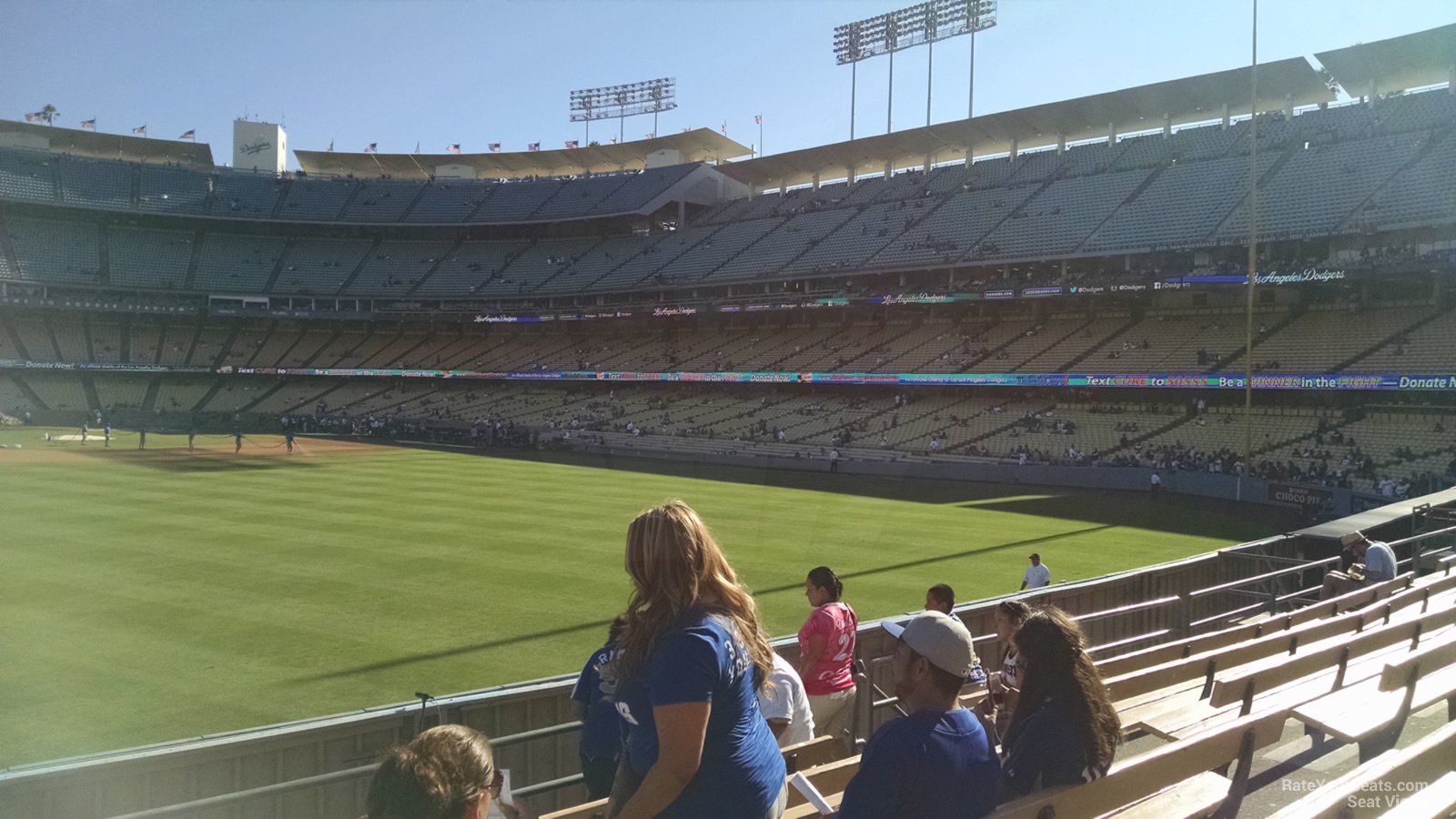 dodger stadium section 311 rateyourseats com dodgers all you can eat seating chart