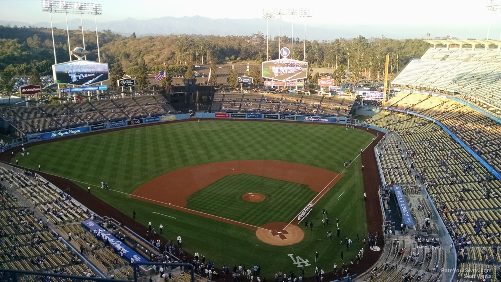 Dodger Stadium Top Deck 5 - RateYourSeats.com