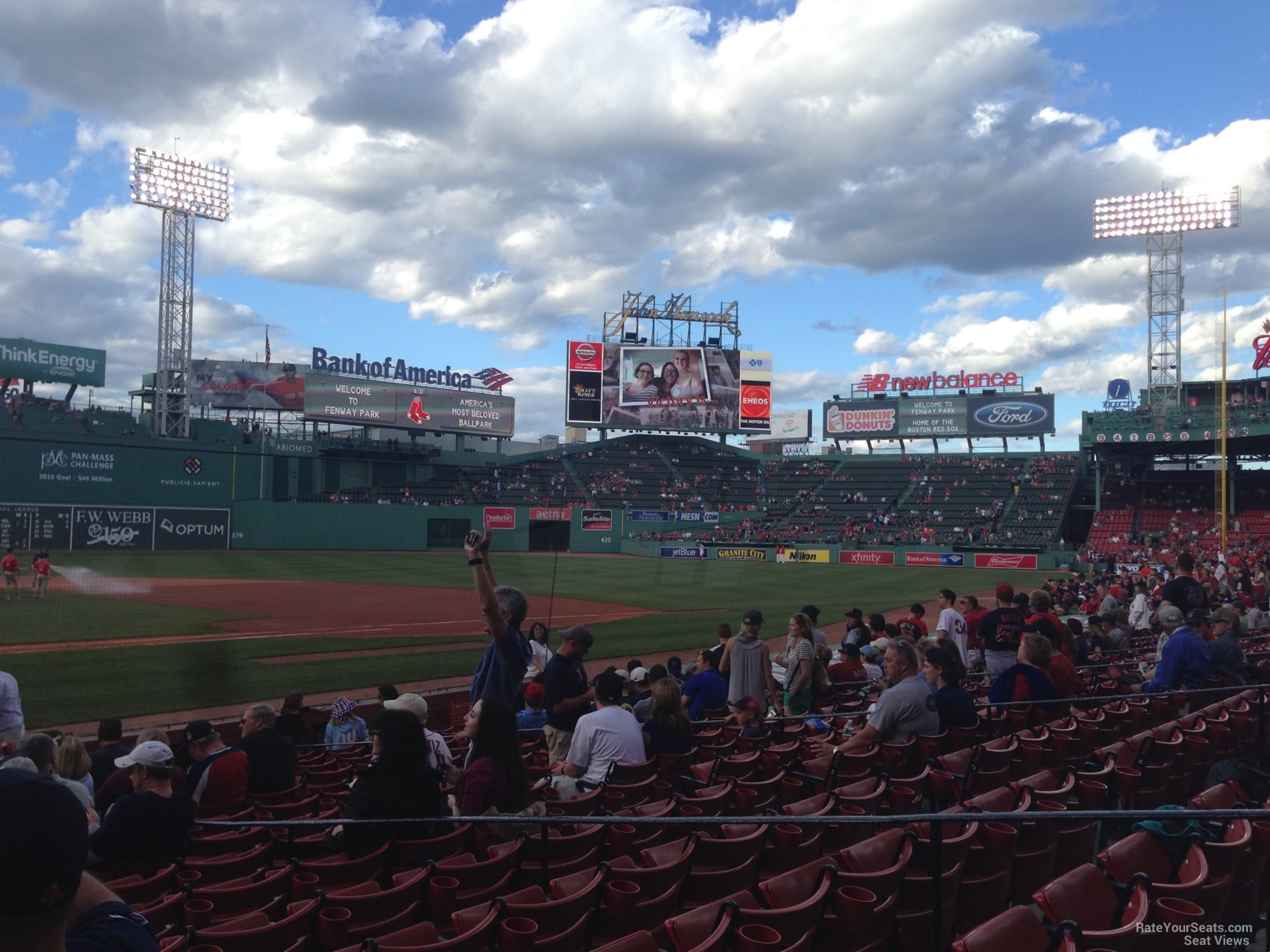 Fenway Park Field Box 34