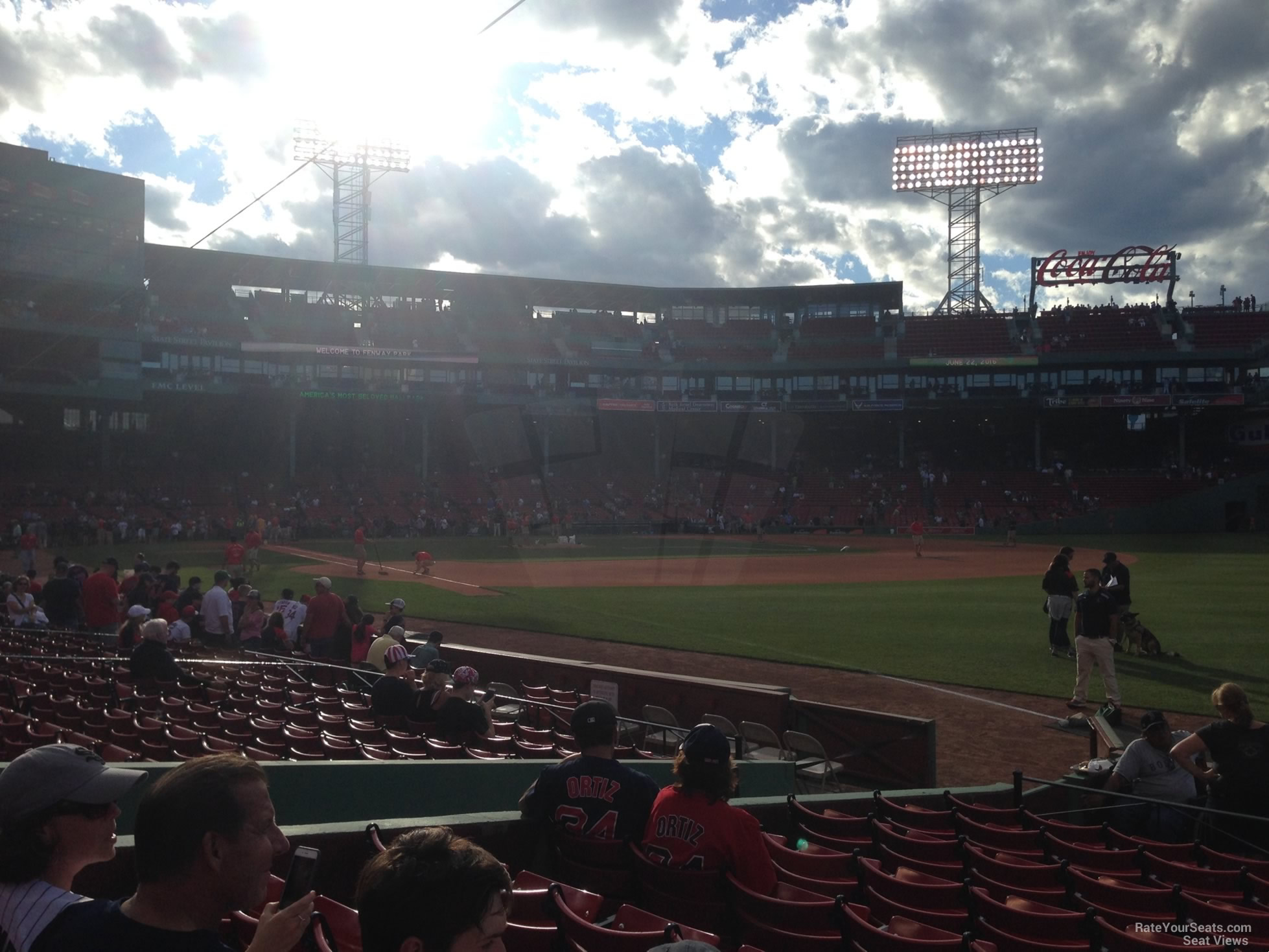 Fenway Park Field Box 6
