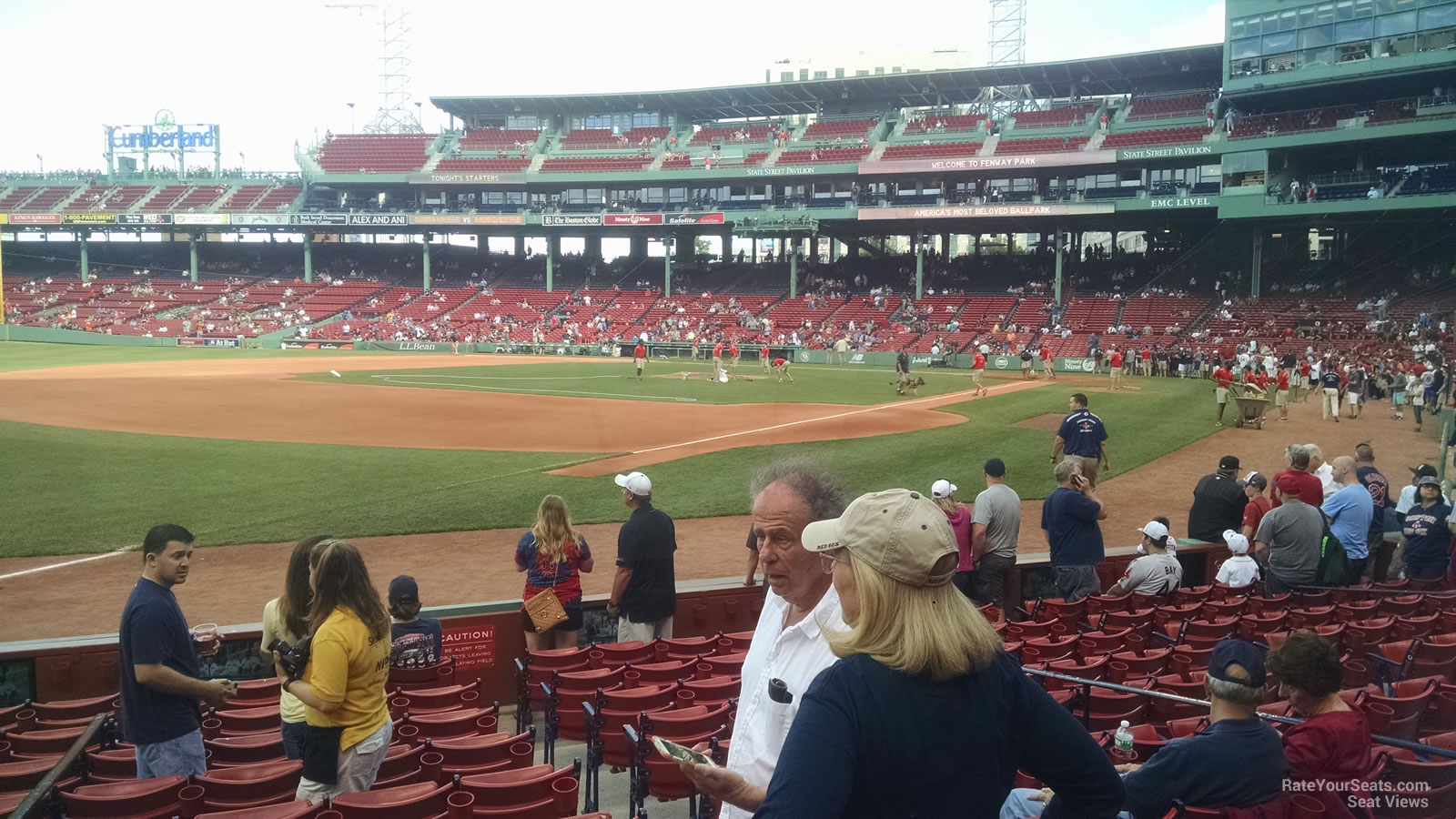 Fenway Park Field Box 76