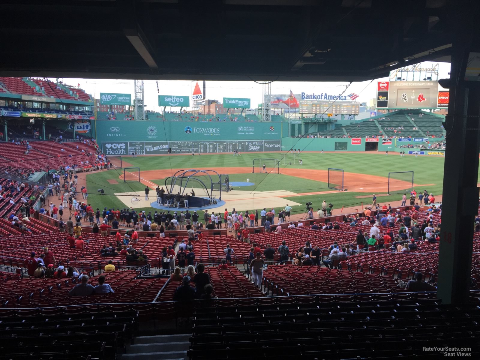 Fenway Park Grandstand 18