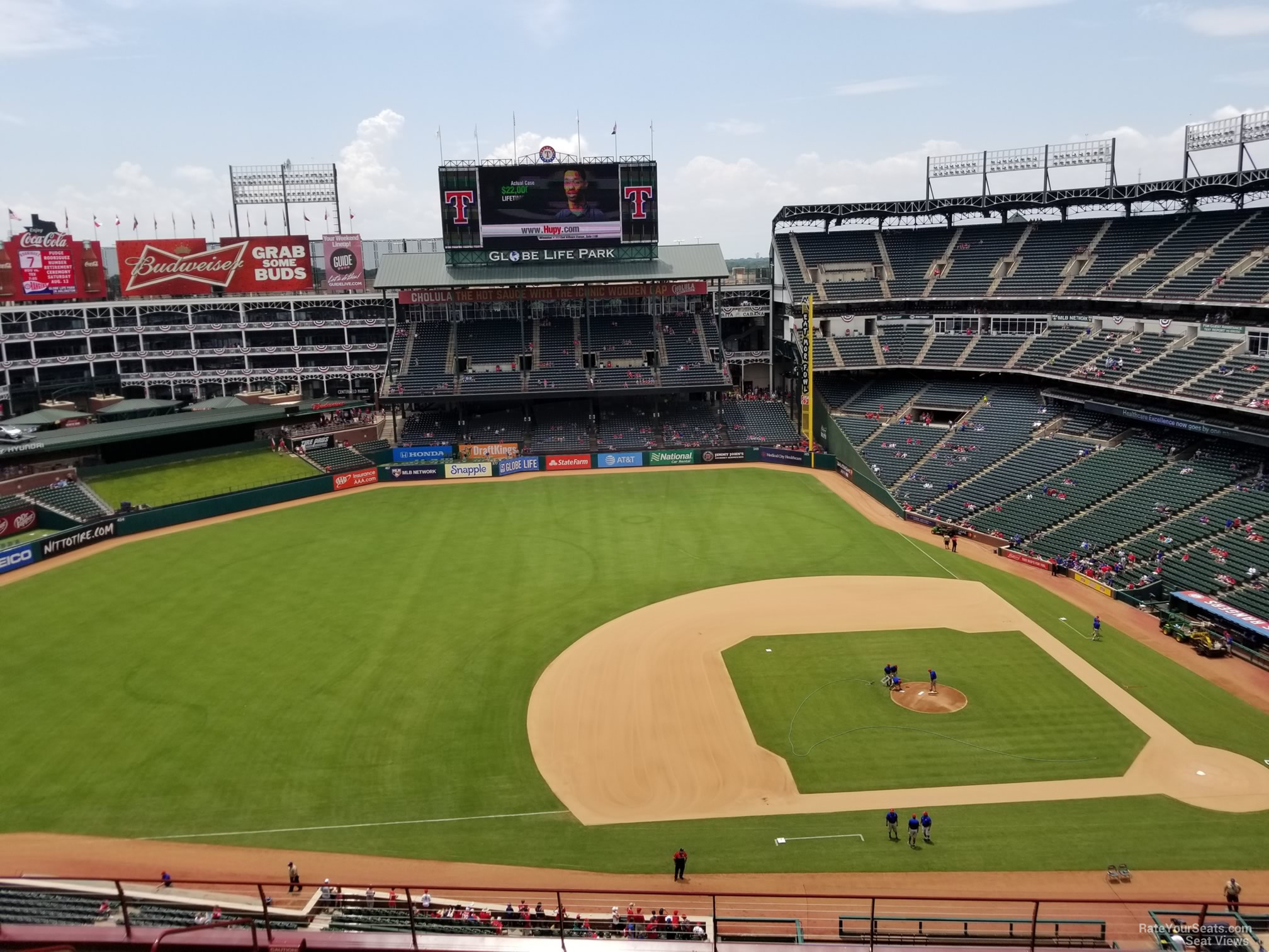 Globe Life Park Section 320 - RateYourSeats.com