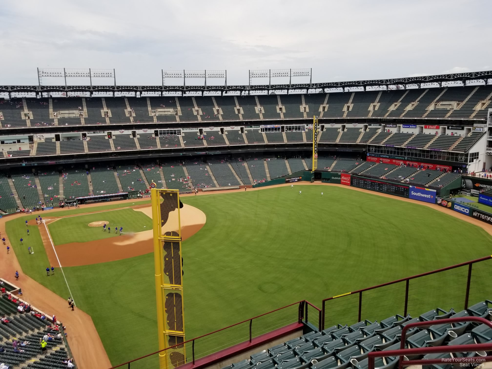 Globe Life Park Section 344 - RateYourSeats.com