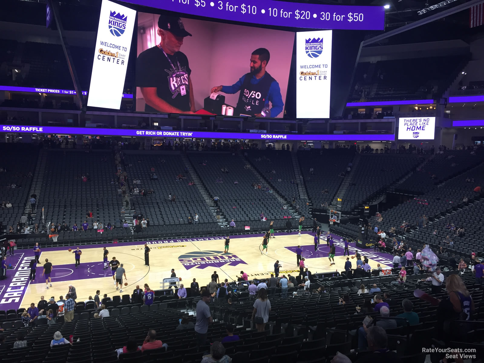 Golden 1 Center Section 108 Sacramento Kings