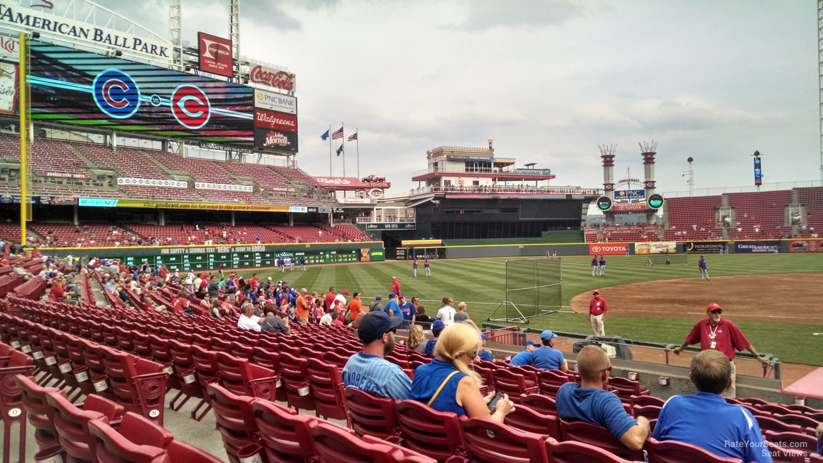 Great American Ball Park Section 116 Cincinnati Reds