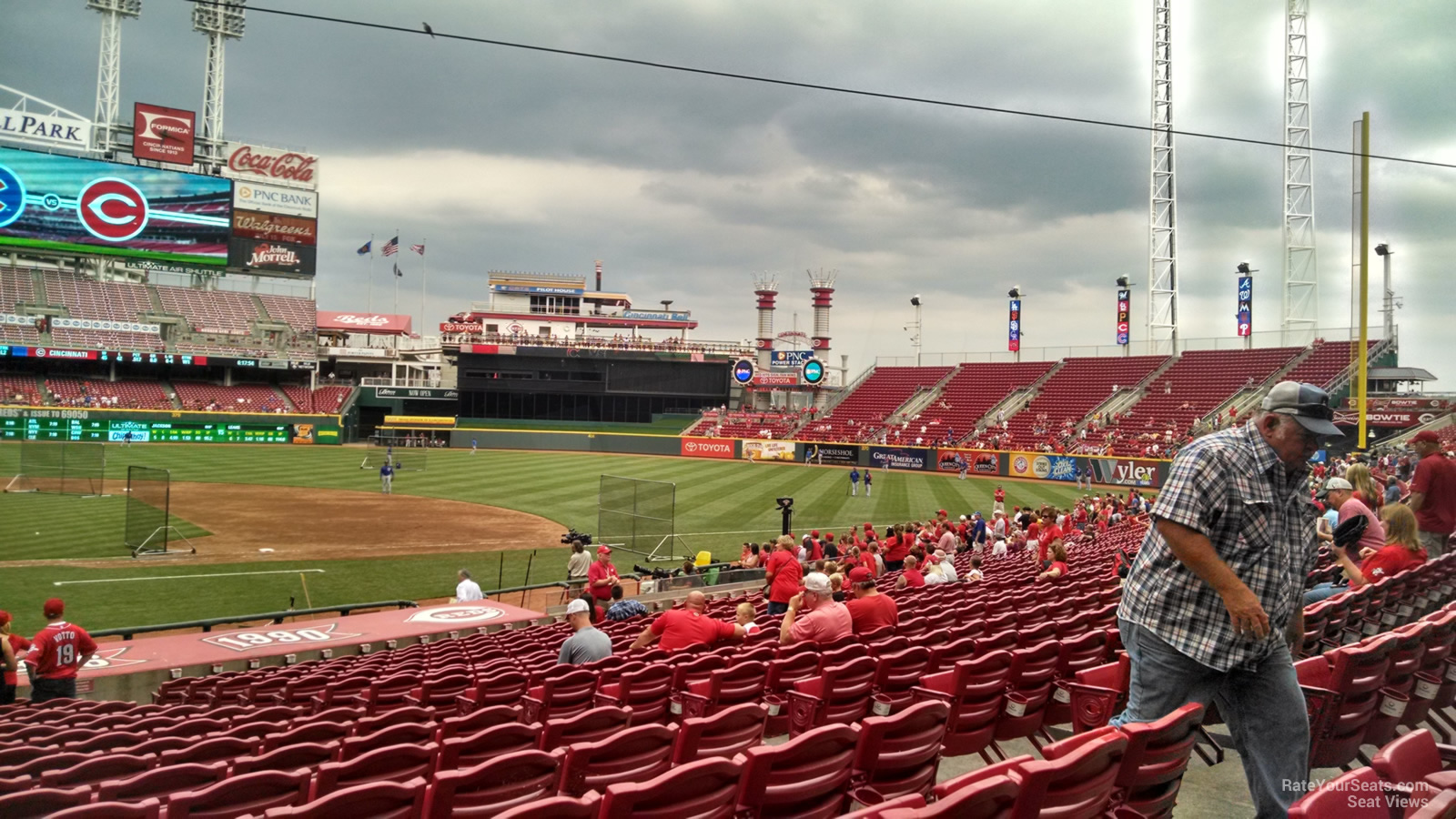 Great American Ball Park Section 129 Cincinnati Reds