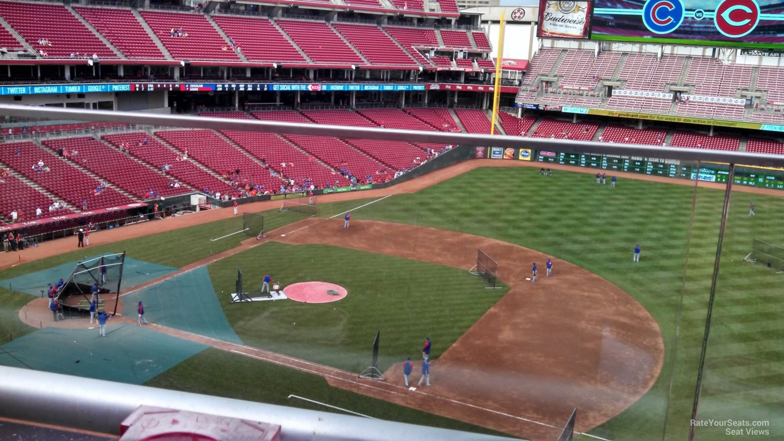 Great American Ball Park Section 432 Cincinnati Reds