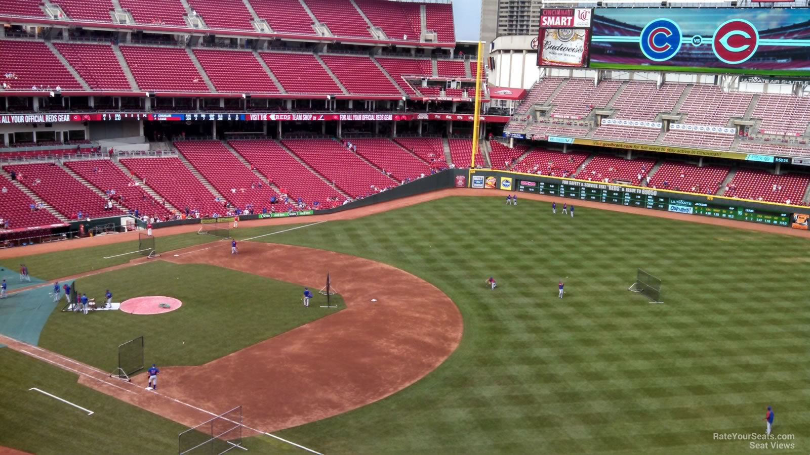 Great American Ball Park Section 434 Cincinnati Reds