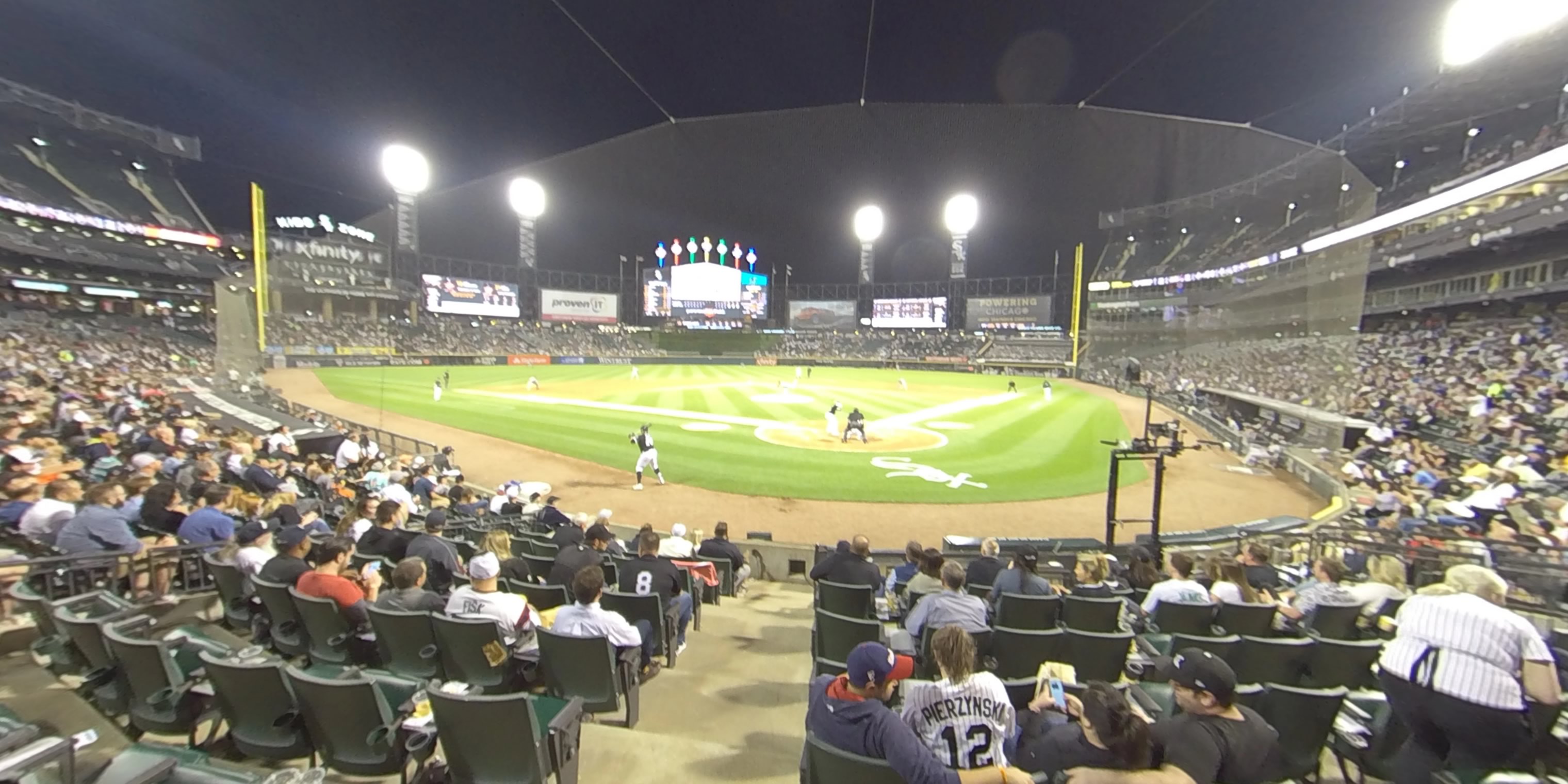 scout seats 133 panoramic seat view  - guaranteed rate field