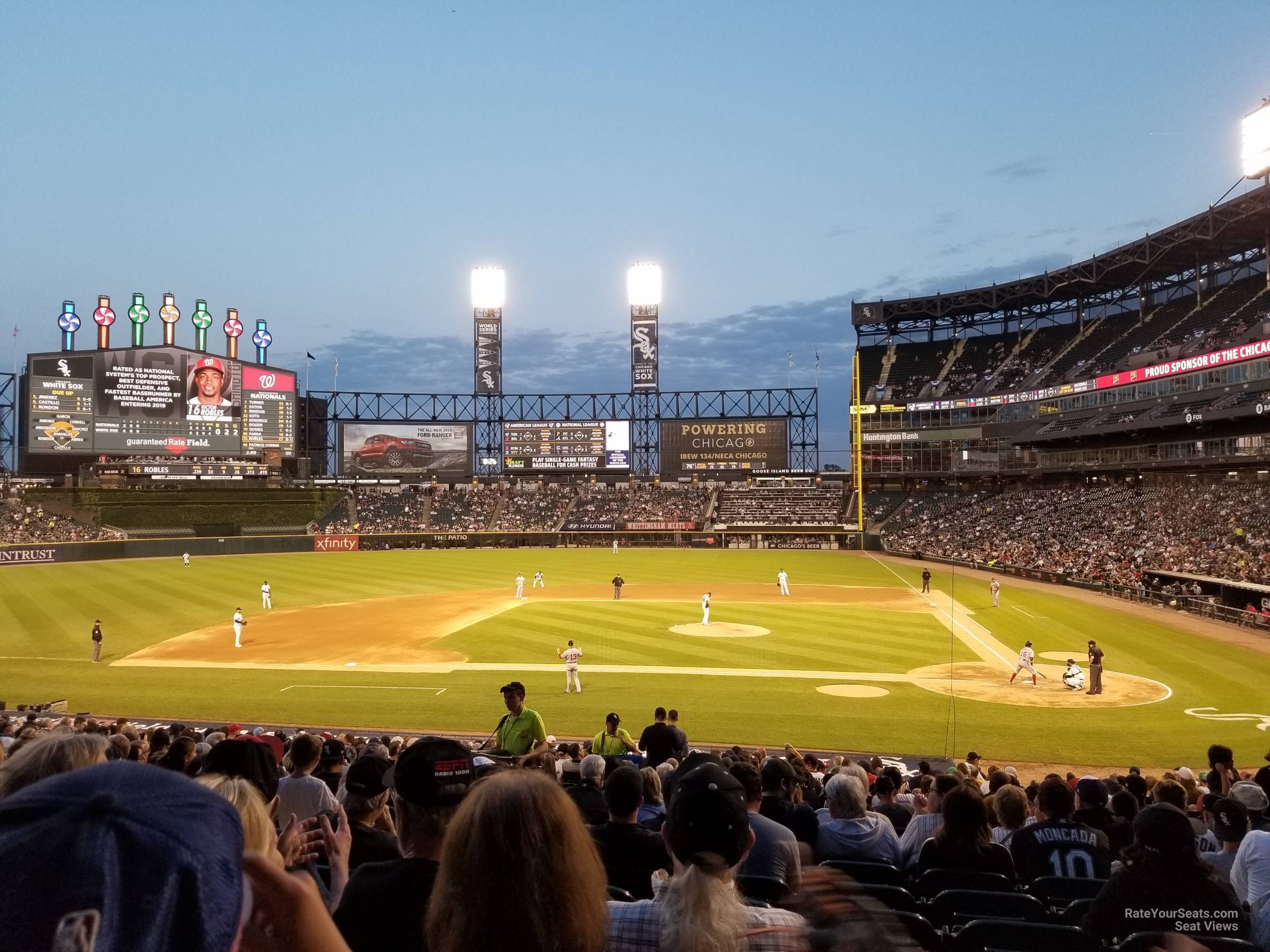 section 137, row 29 seat view  - guaranteed rate field