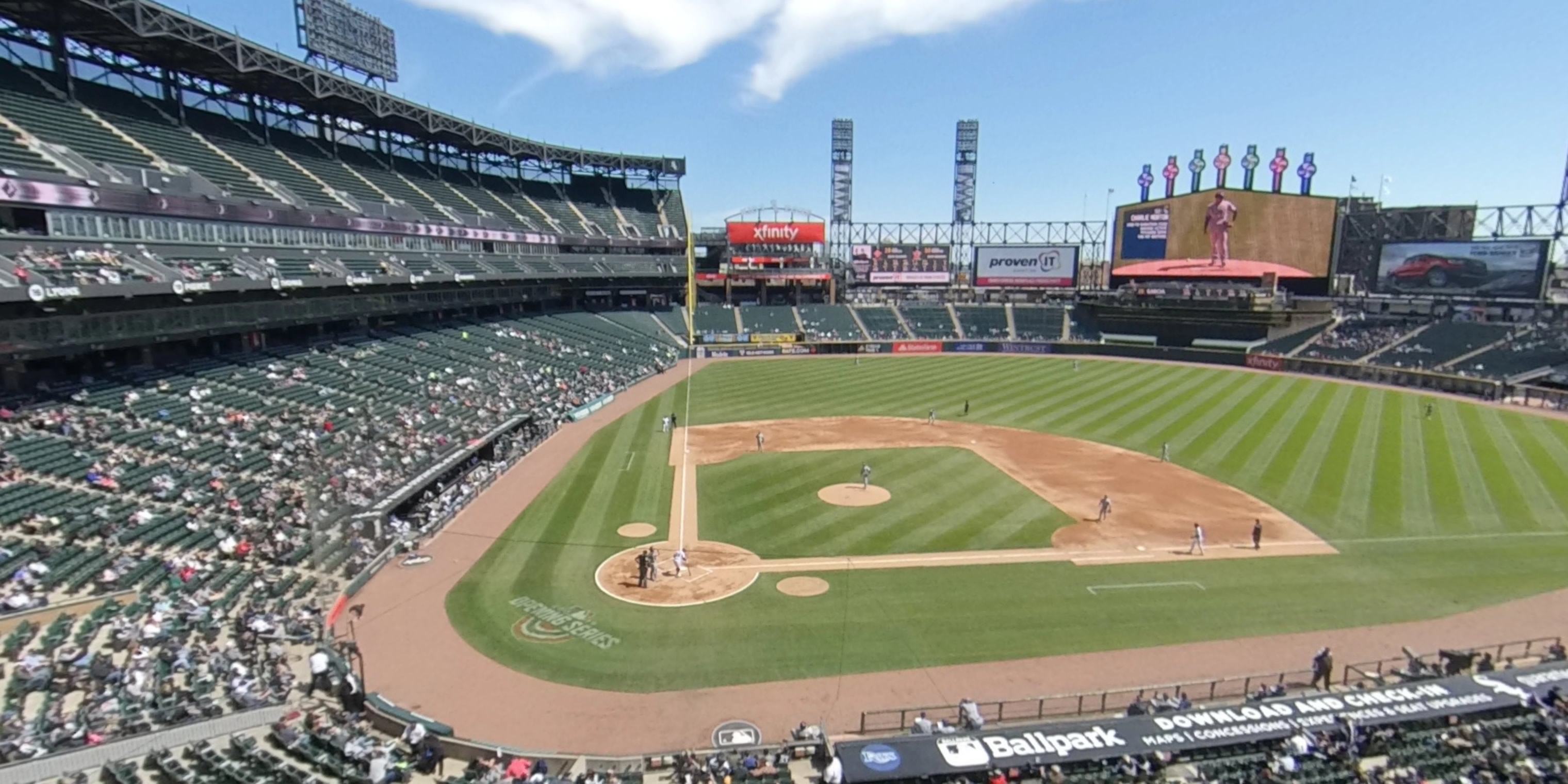 section 328 panoramic seat view  - guaranteed rate field