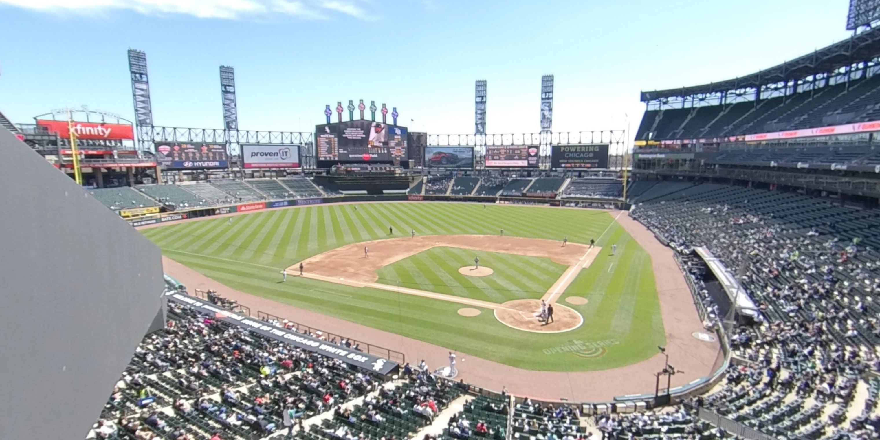 section 334 panoramic seat view  - guaranteed rate field