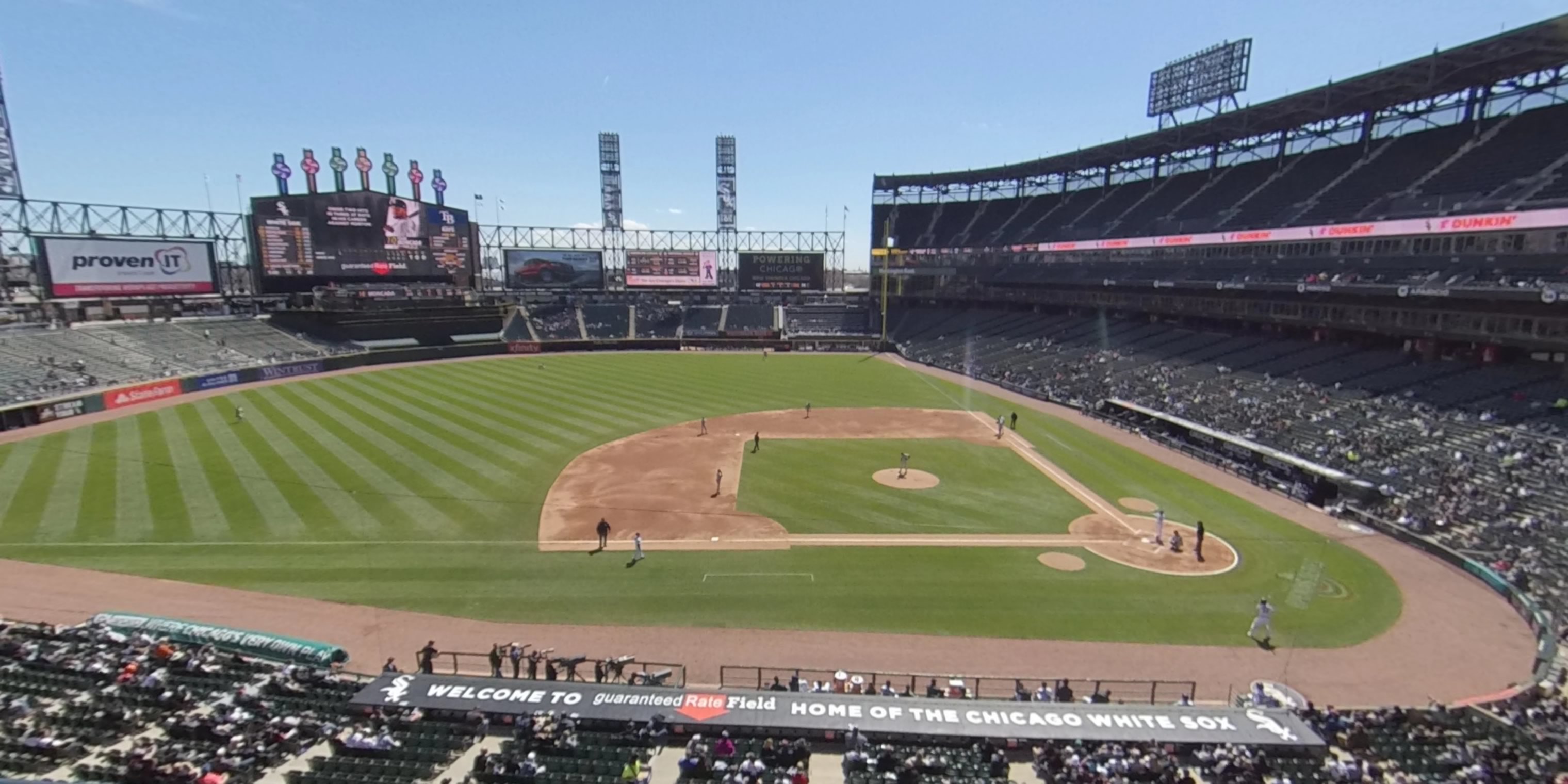 section 338 panoramic seat view  - guaranteed rate field