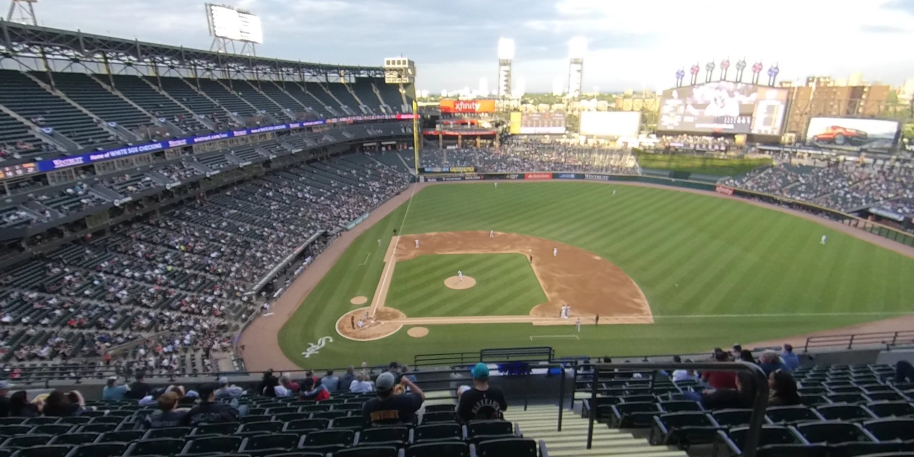 section 526 panoramic seat view  - guaranteed rate field