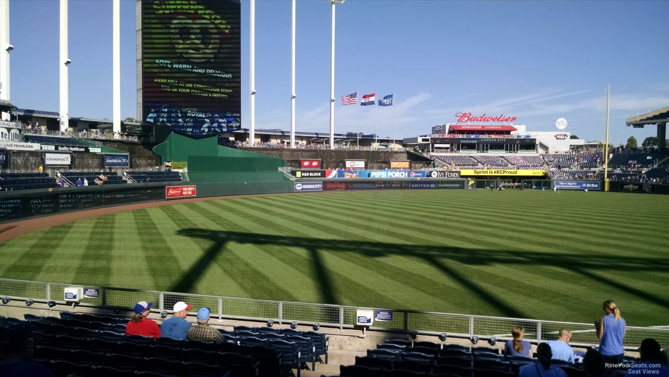 Kauffman Stadium Section 111
