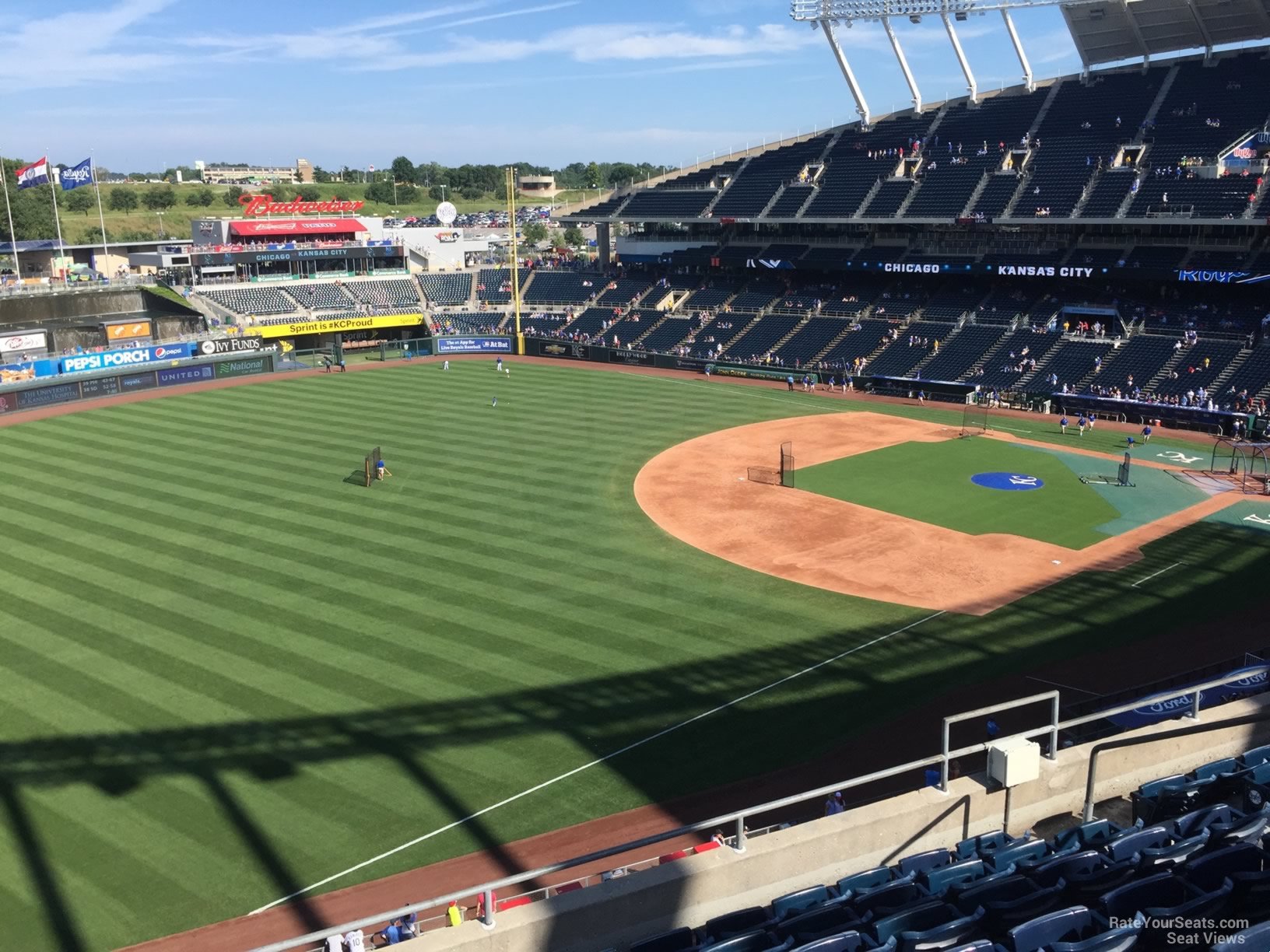 Kauffman Stadium Section 403 - RateYourSeats.com