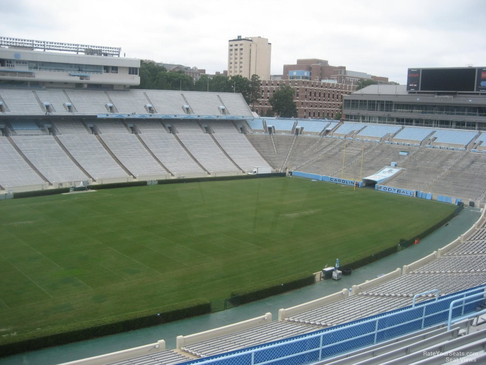 kenan memorial stadium section 202 rateyourseats com north carolina football stadium seating chart