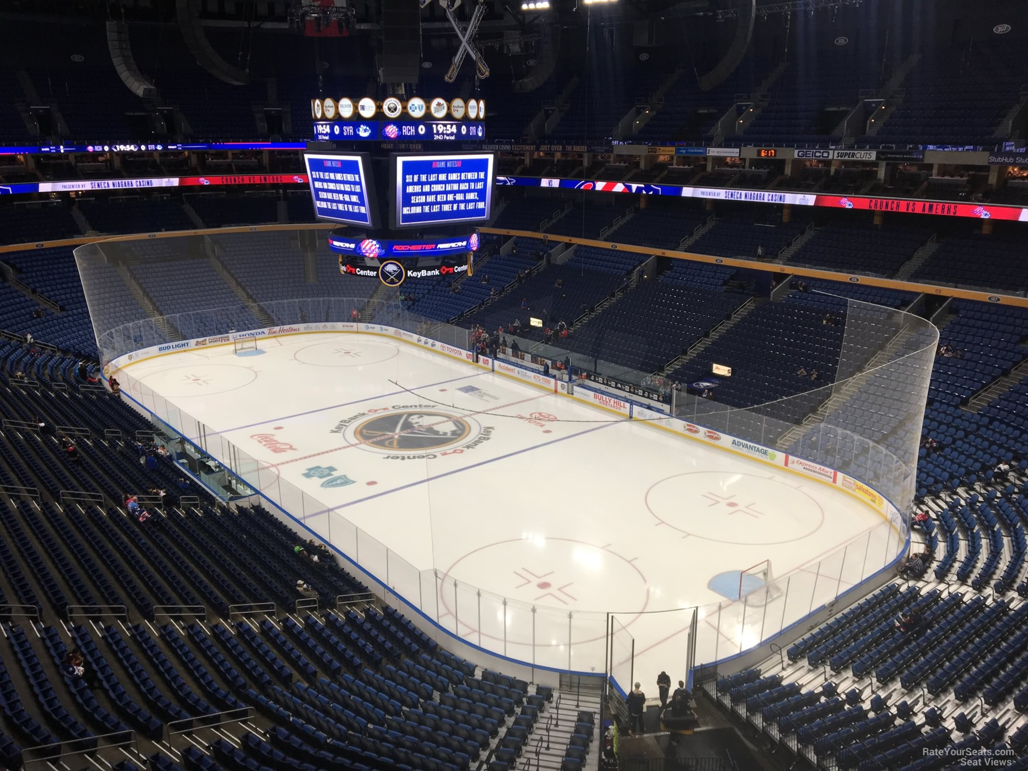 KeyBank Center Section 316 Buffalo Sabres
