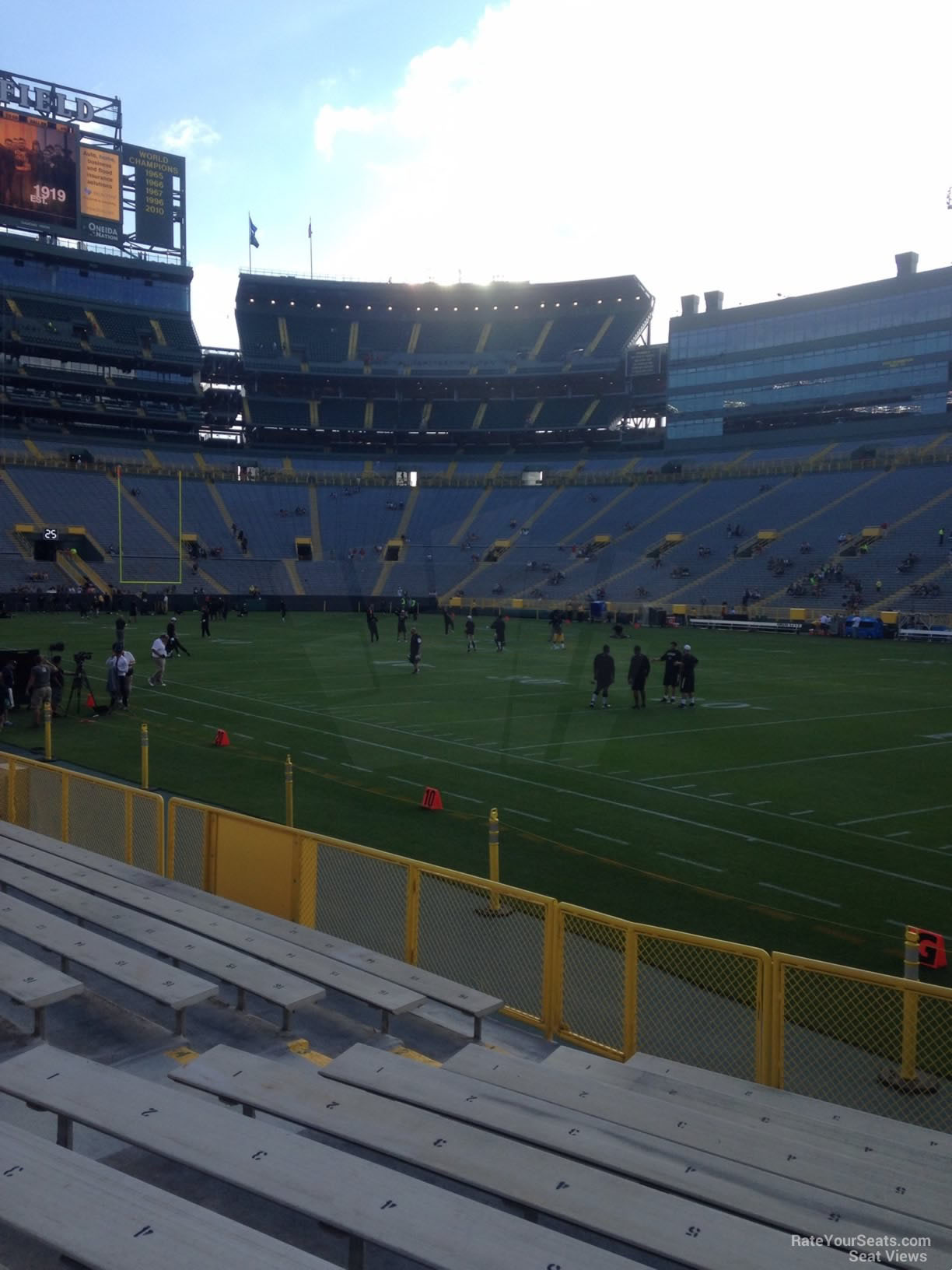 Lambeau Field Section 109