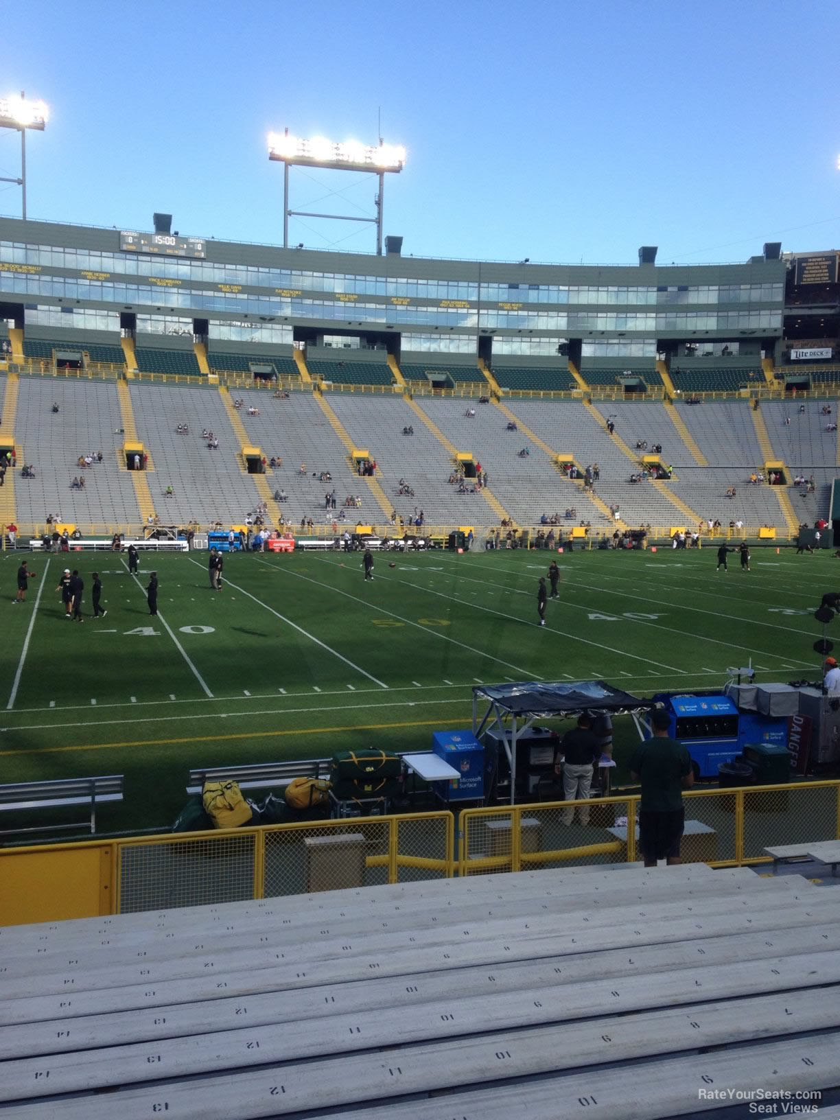 Lambeau Field Section 118 - RateYourSeats.com