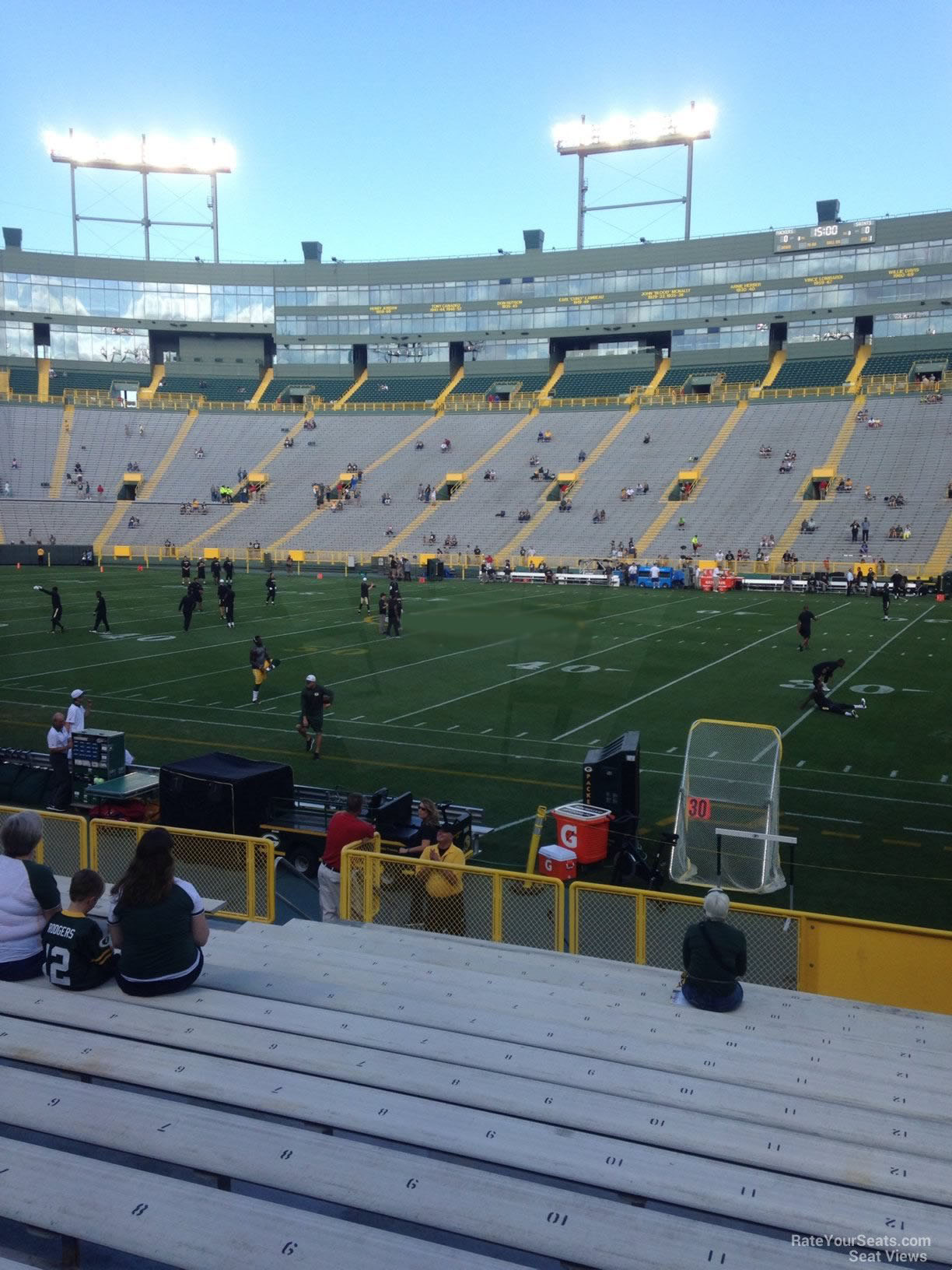 Lambeau Field Section 124 Green Bay Packers