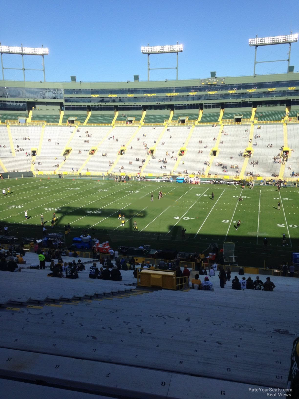 Lambeau Field Stadium Seat View - kk6gulz
