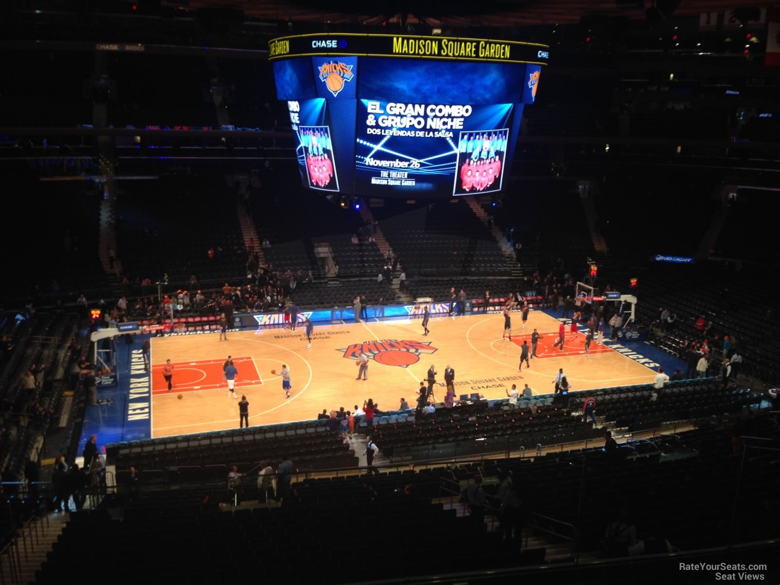 Madison Square Garden Section 223 New York Knicks