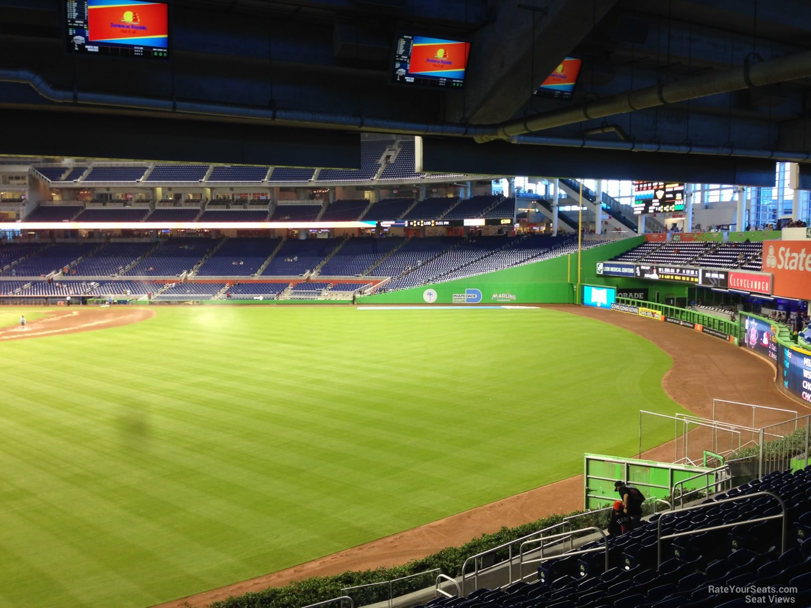 Marlins Park Section 35 Miami Marlins