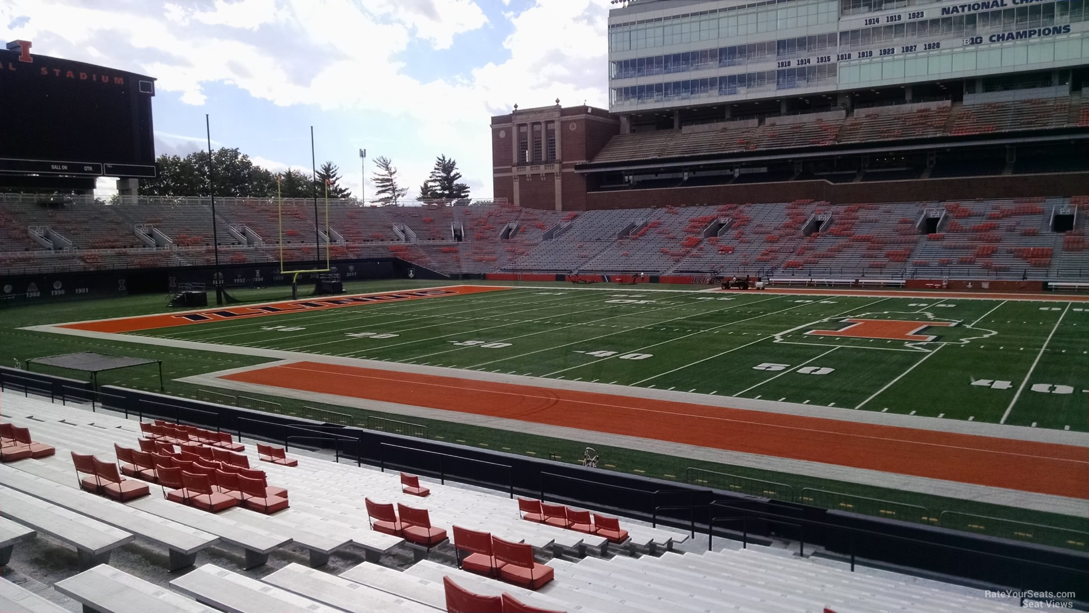 Memorial Stadium IL Section 104